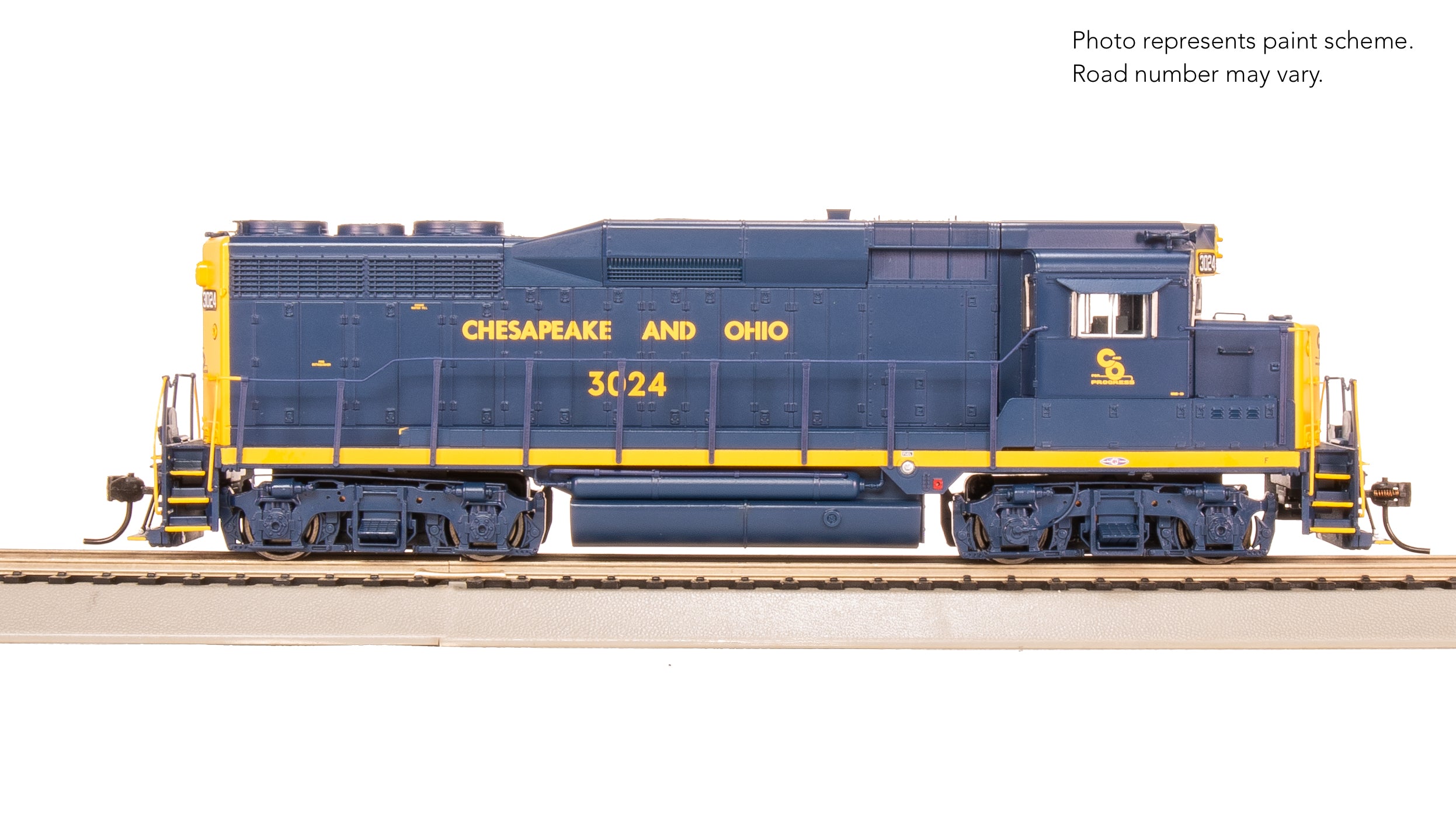 9136 EMD GP30, C&O 3034, As-Delivered, Paragon4 Sound/DC/DCC, HO