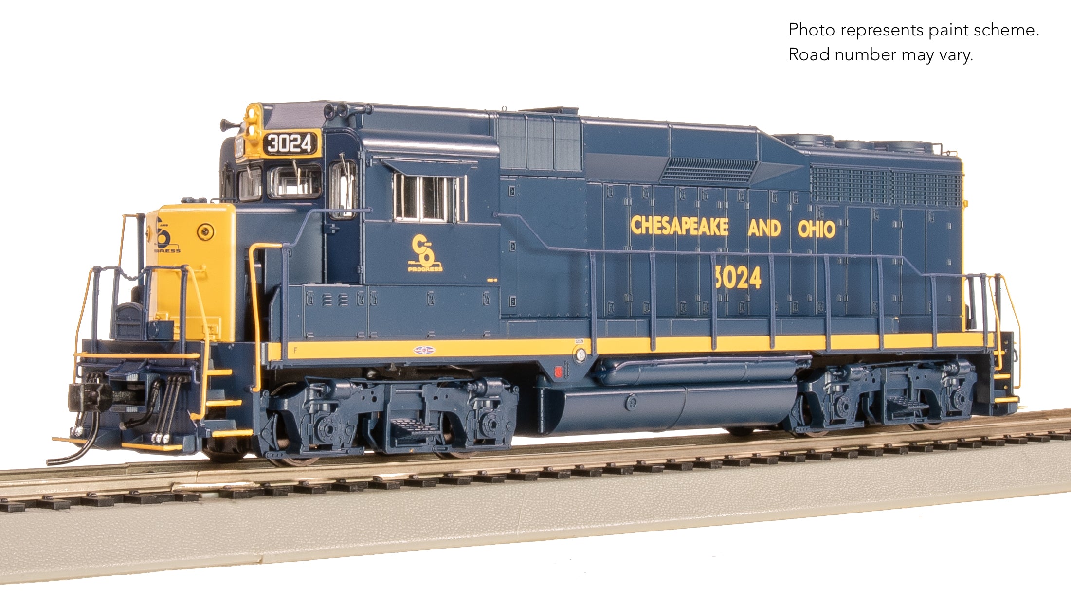 9136 EMD GP30, C&O 3034, As-Delivered, Paragon4 Sound/DC/DCC, HO