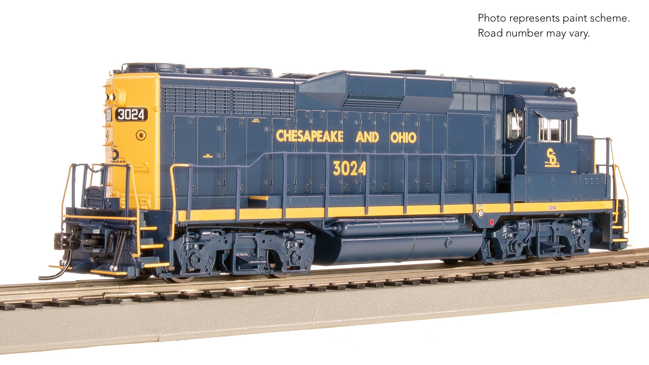 9136 EMD GP30, C&O 3034, As-Delivered, Paragon4 Sound/DC/DCC, HO