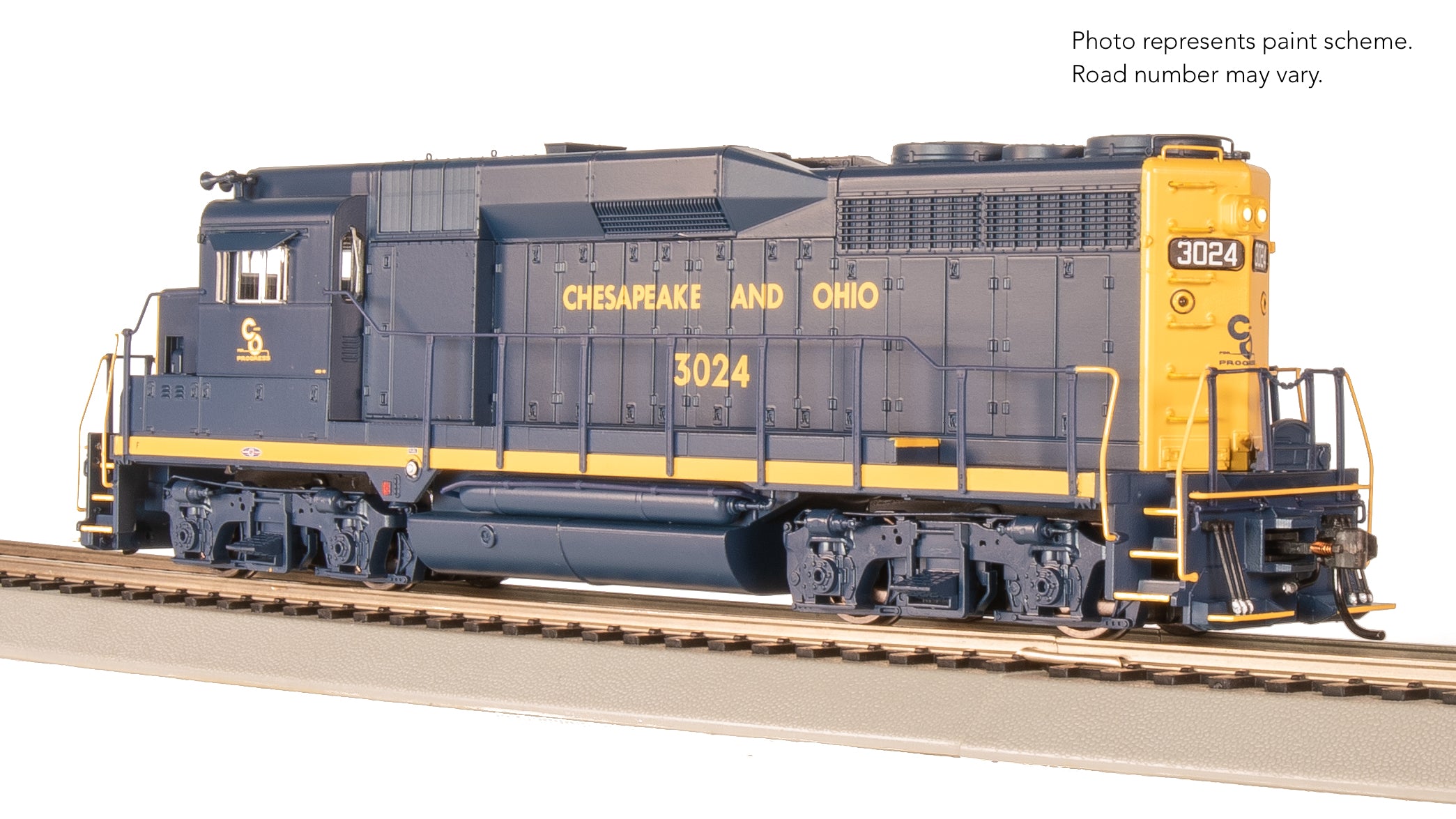 9136 EMD GP30, C&O 3034, As-Delivered, Paragon4 Sound/DC/DCC, HO