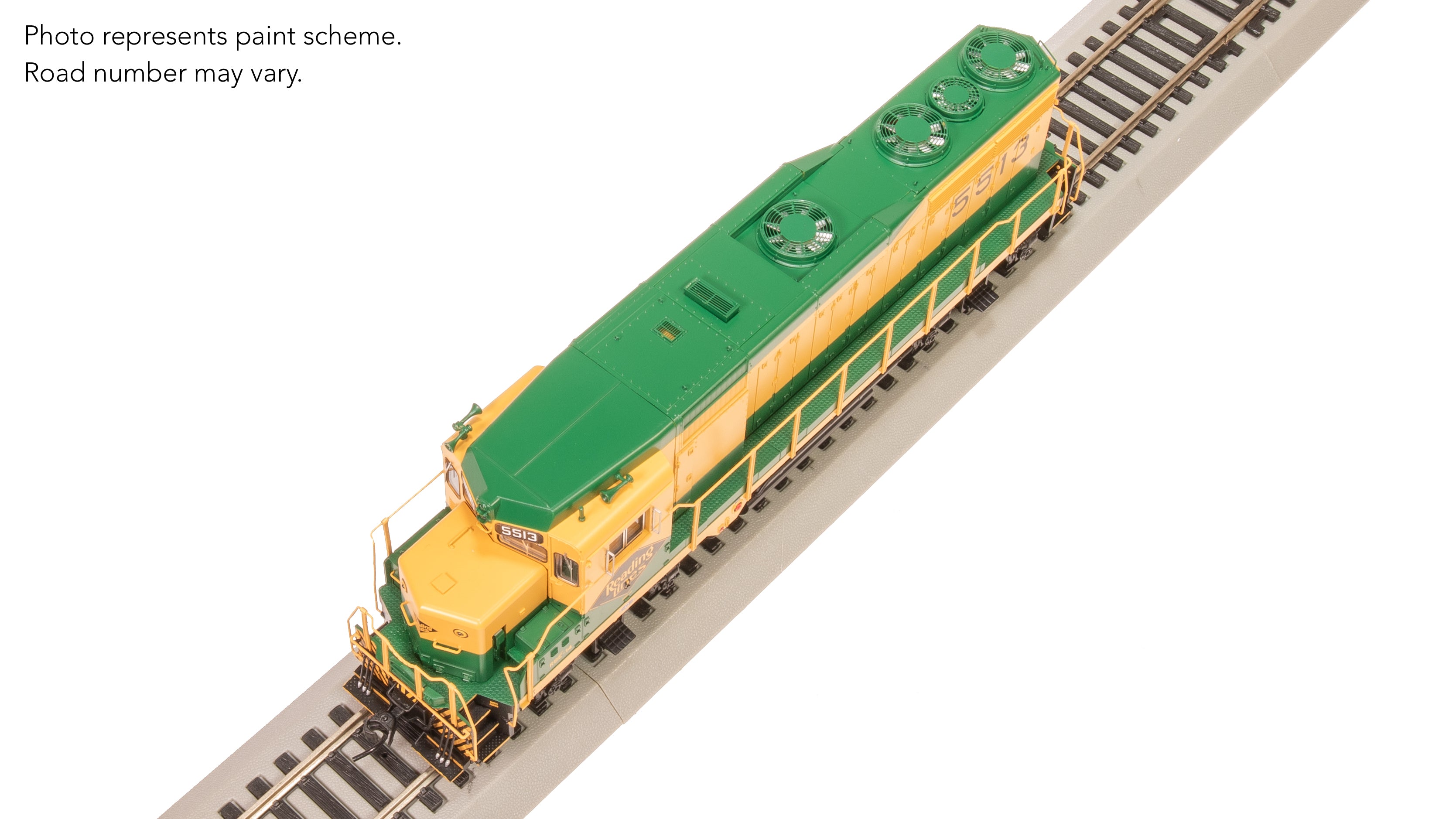 9140 EMD GP30, RDG 5520, Green & Yellow, Paragon4 Sound/DC/DCC, HO