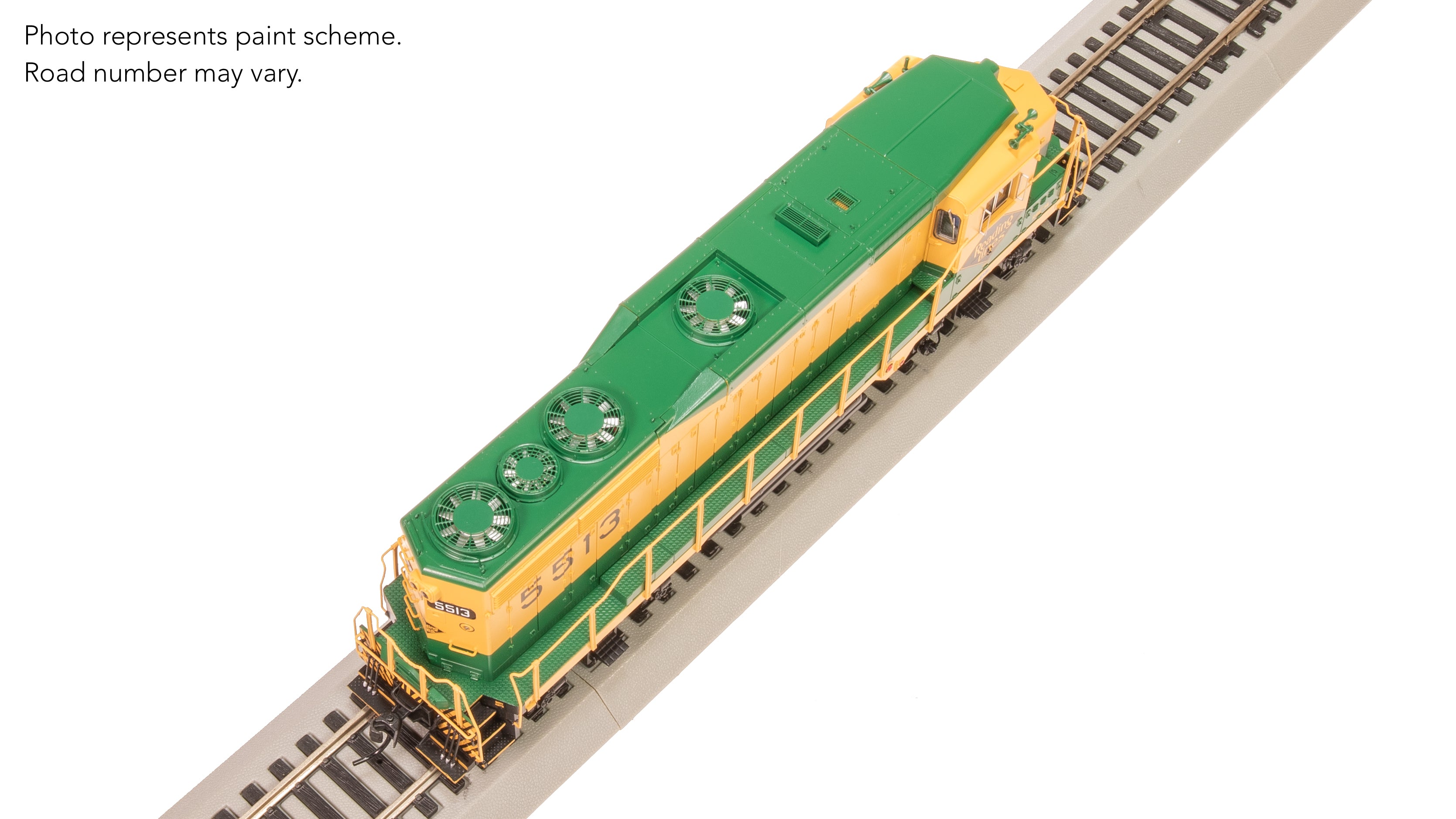 9140 EMD GP30, RDG 5520, Green & Yellow, Paragon4 Sound/DC/DCC, HO