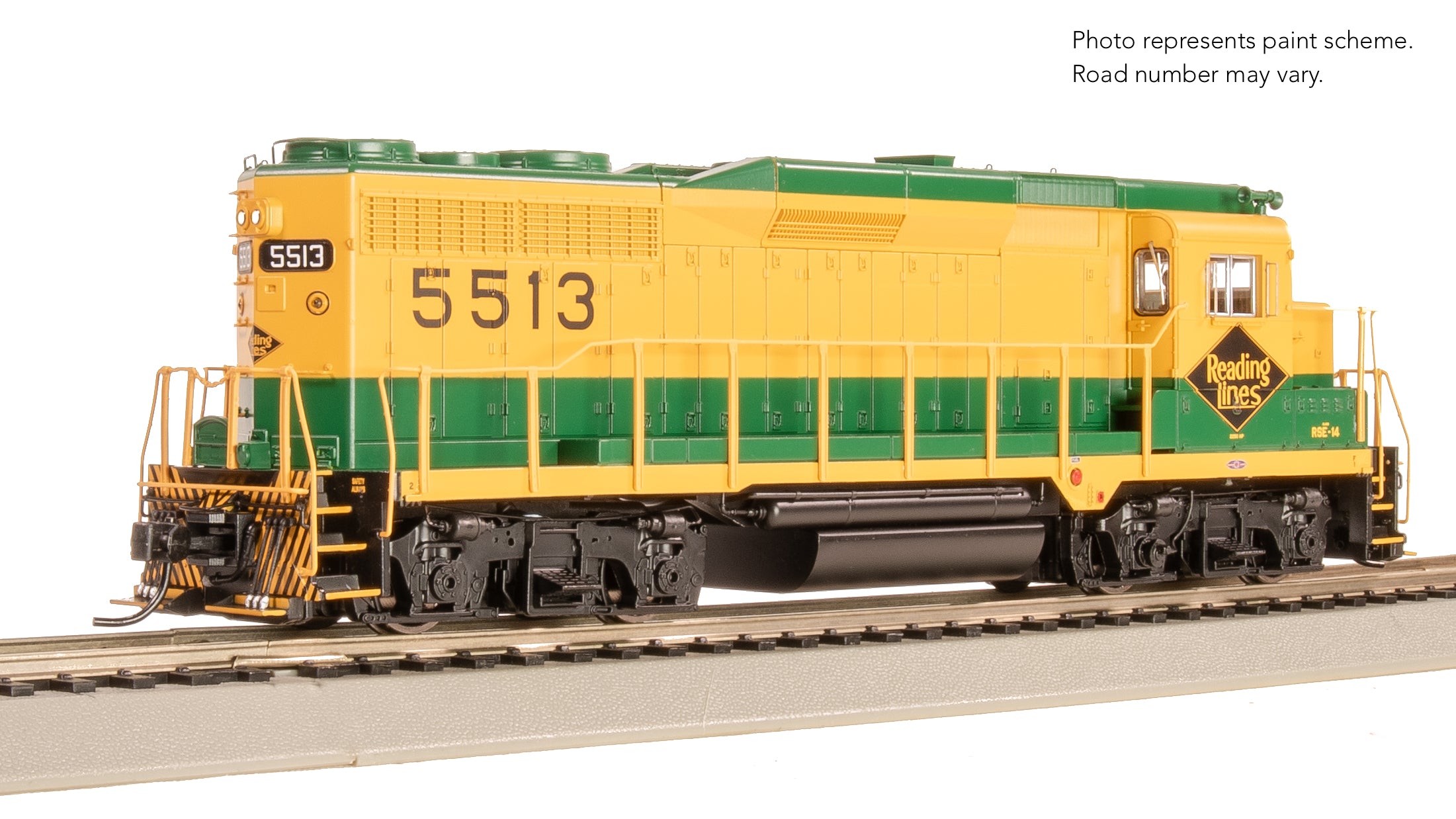 9140 EMD GP30, RDG 5520, Green & Yellow, Paragon4 Sound/DC/DCC, HO