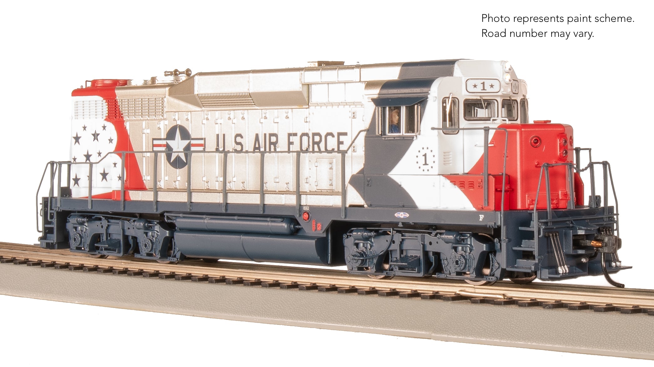 9143 EMD GP30, USAF #1, US Air Force Fantasy Paint, Paragon4 Sound/DC/DCC, HO