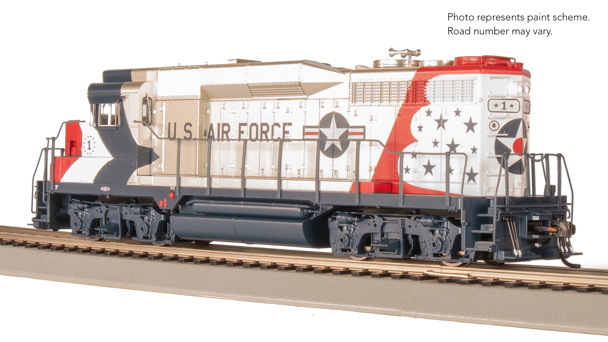 9143 EMD GP30, USAF #1, US Air Force Fantasy Paint, Paragon4 Sound/DC/DCC, HO