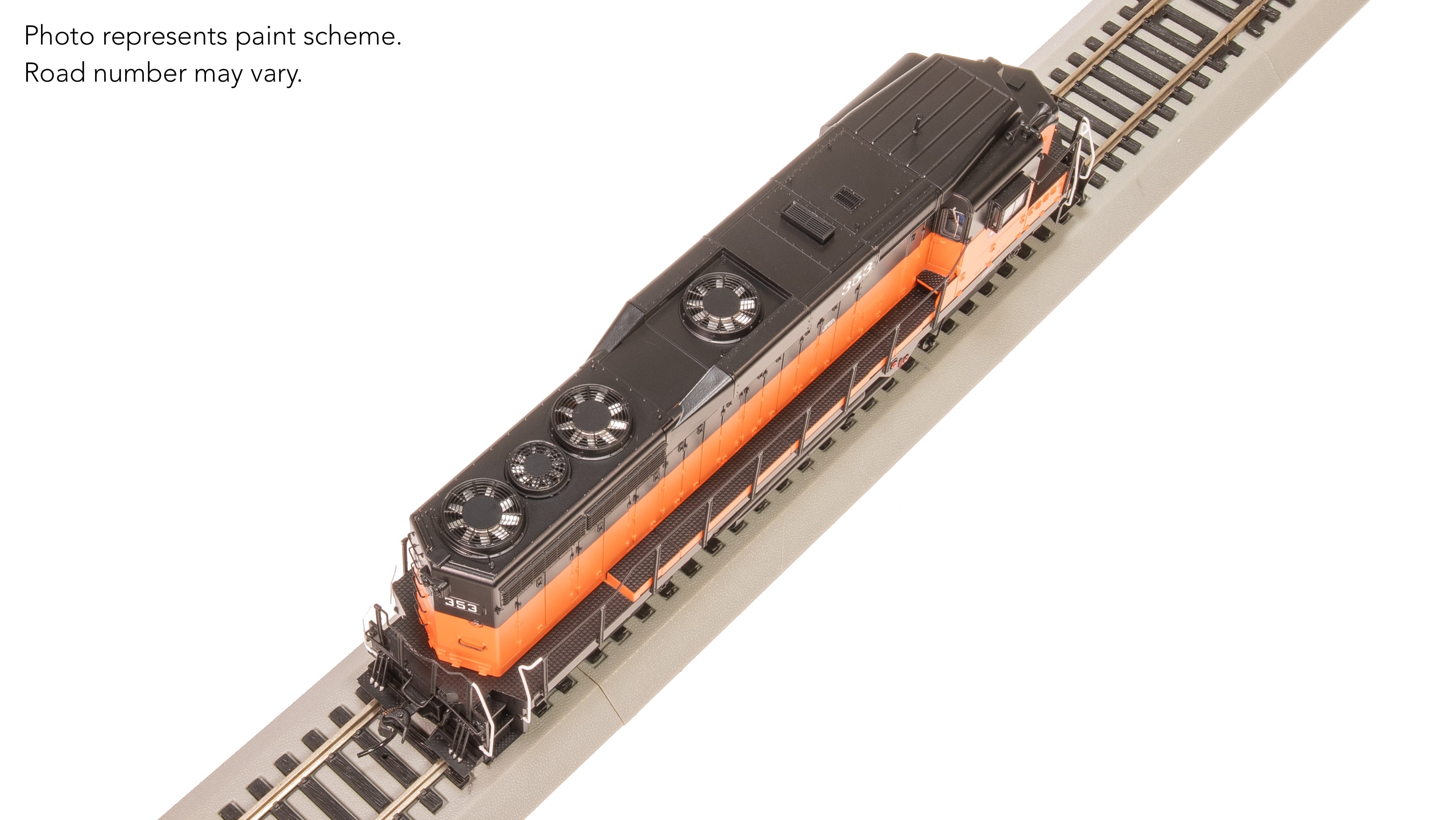 9154 EMD GP30, MILW 354, Orange & Black, No-Sound/DCC-Ready, HO