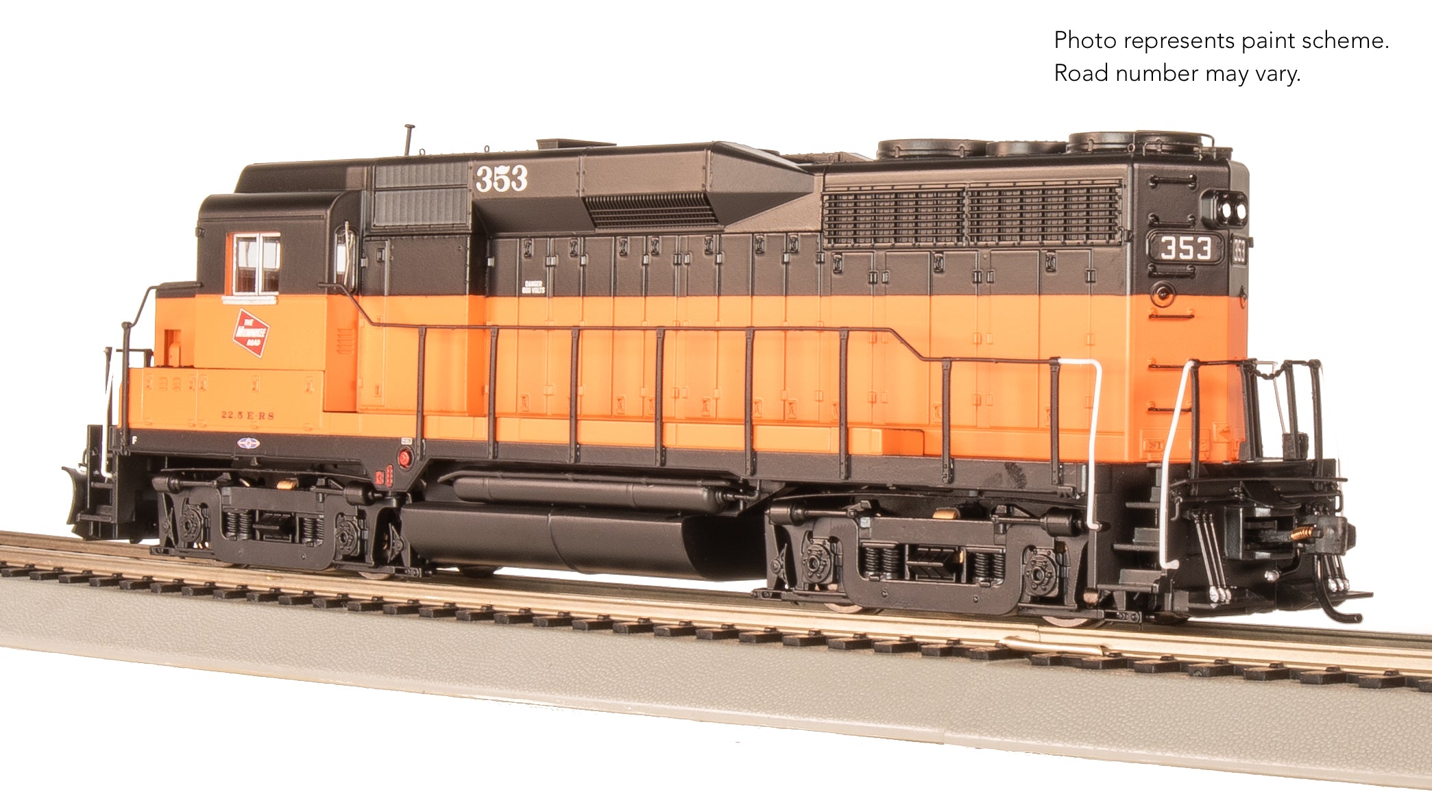 9154 EMD GP30, MILW 354, Orange & Black, No-Sound/DCC-Ready, HO