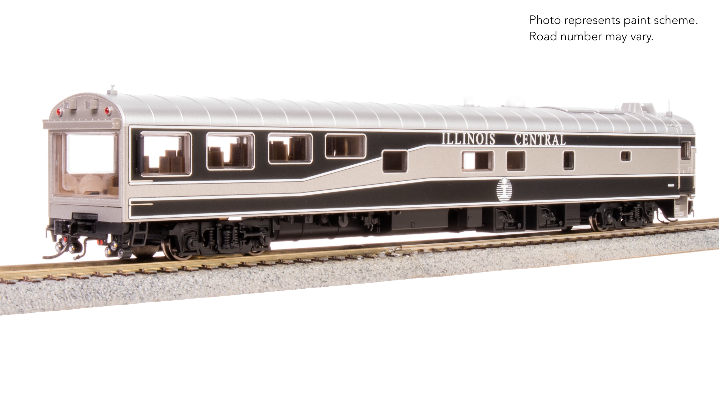 9161 IC Track Inspection Car, IC 800653, Black/Gunmetal/Aluminum Schem