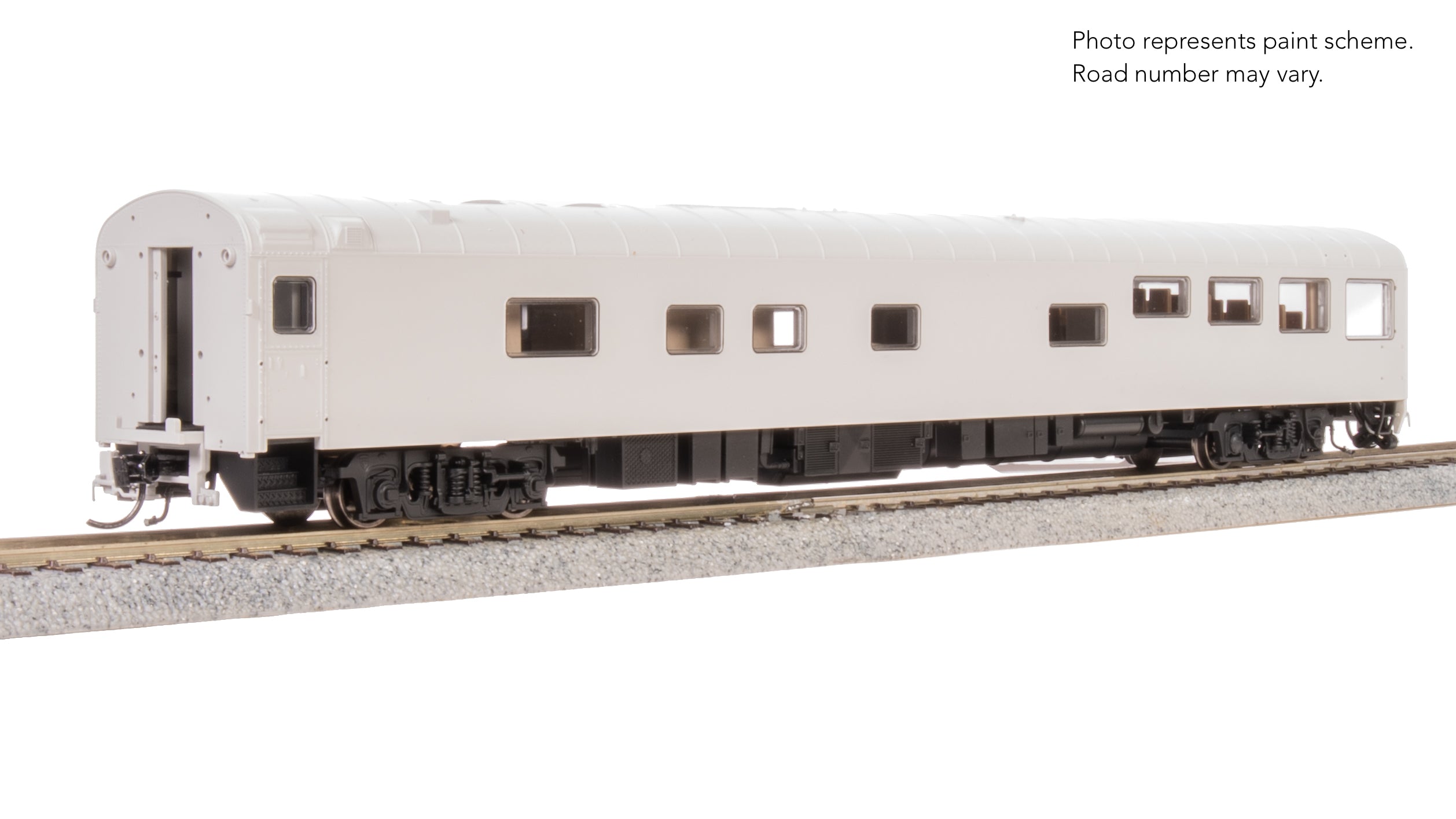 9163 Track Inspection Car, Unlettered / Painted Primer Gray, HO