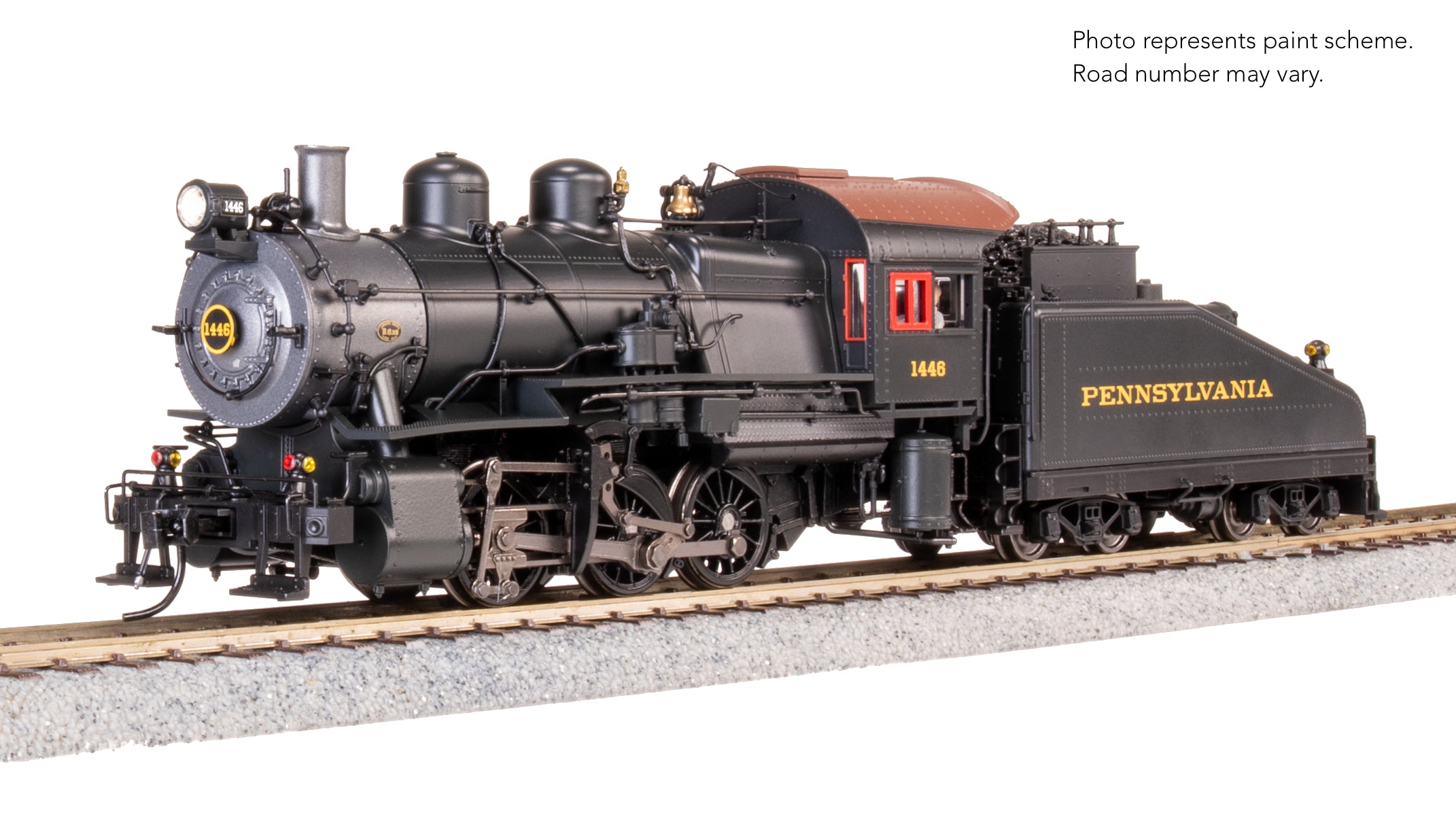 9183 PRR B6sb 0-6-0, #1446, Pre-War Appearance, 60S66A Tender, No-Soun