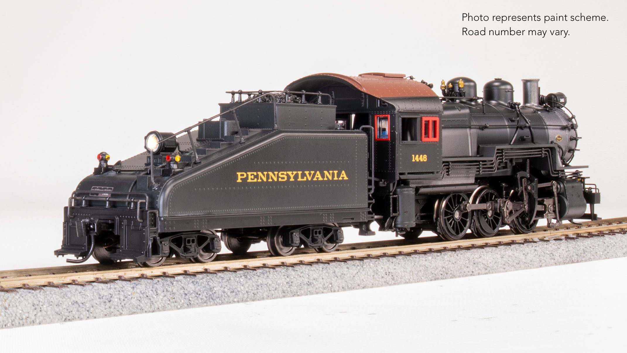 9183 PRR B6sb 0-6-0, #1446, Pre-War Appearance, 60S66A Tender, No-Soun