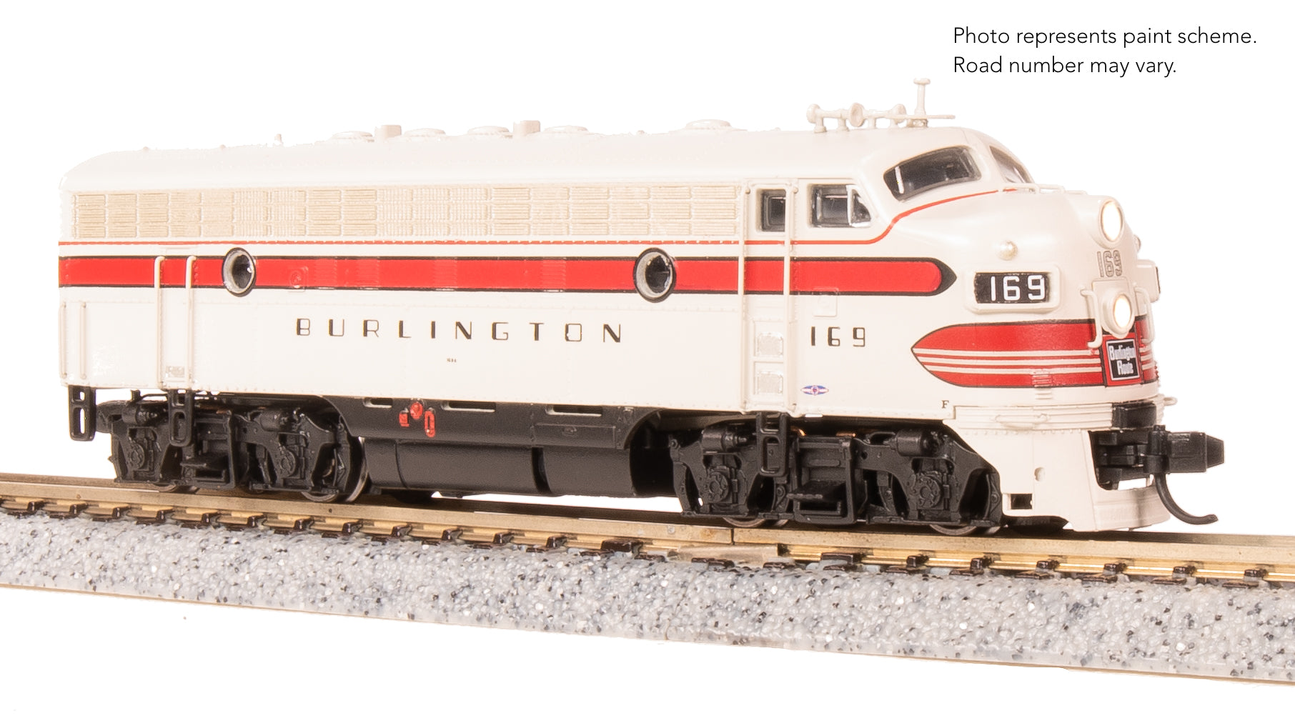 9279 EMD F7A, CBQ 169A, No-Sound / DCC-Ready, N