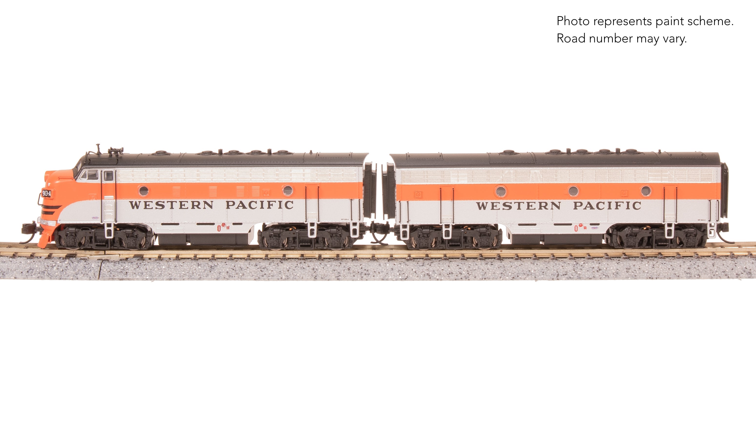 9285 EMD F7A, WP 913-A, Freight Scheme, No-Sound / DCC-Ready, N