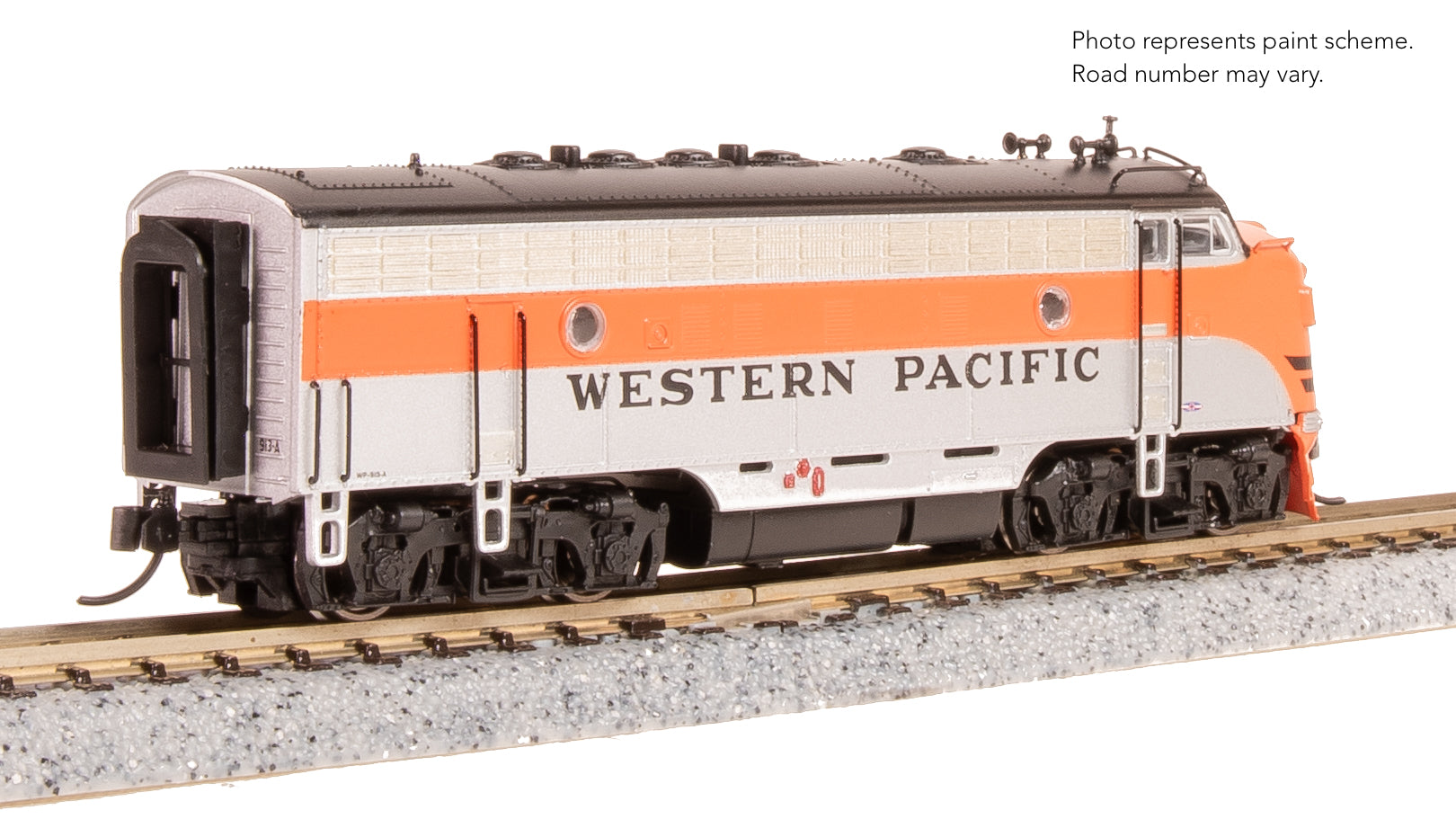 9285 EMD F7A, WP 913-A, Freight Scheme, No-Sound / DCC-Ready, N