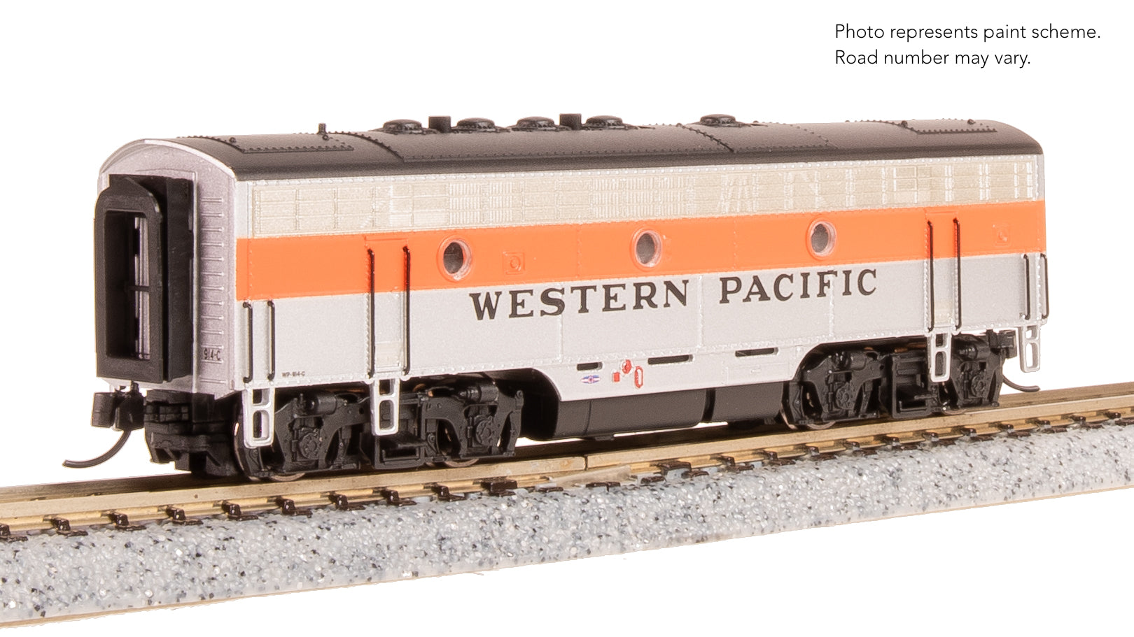 9285 EMD F7A, WP 913-A, Freight Scheme, No-Sound / DCC-Ready, N