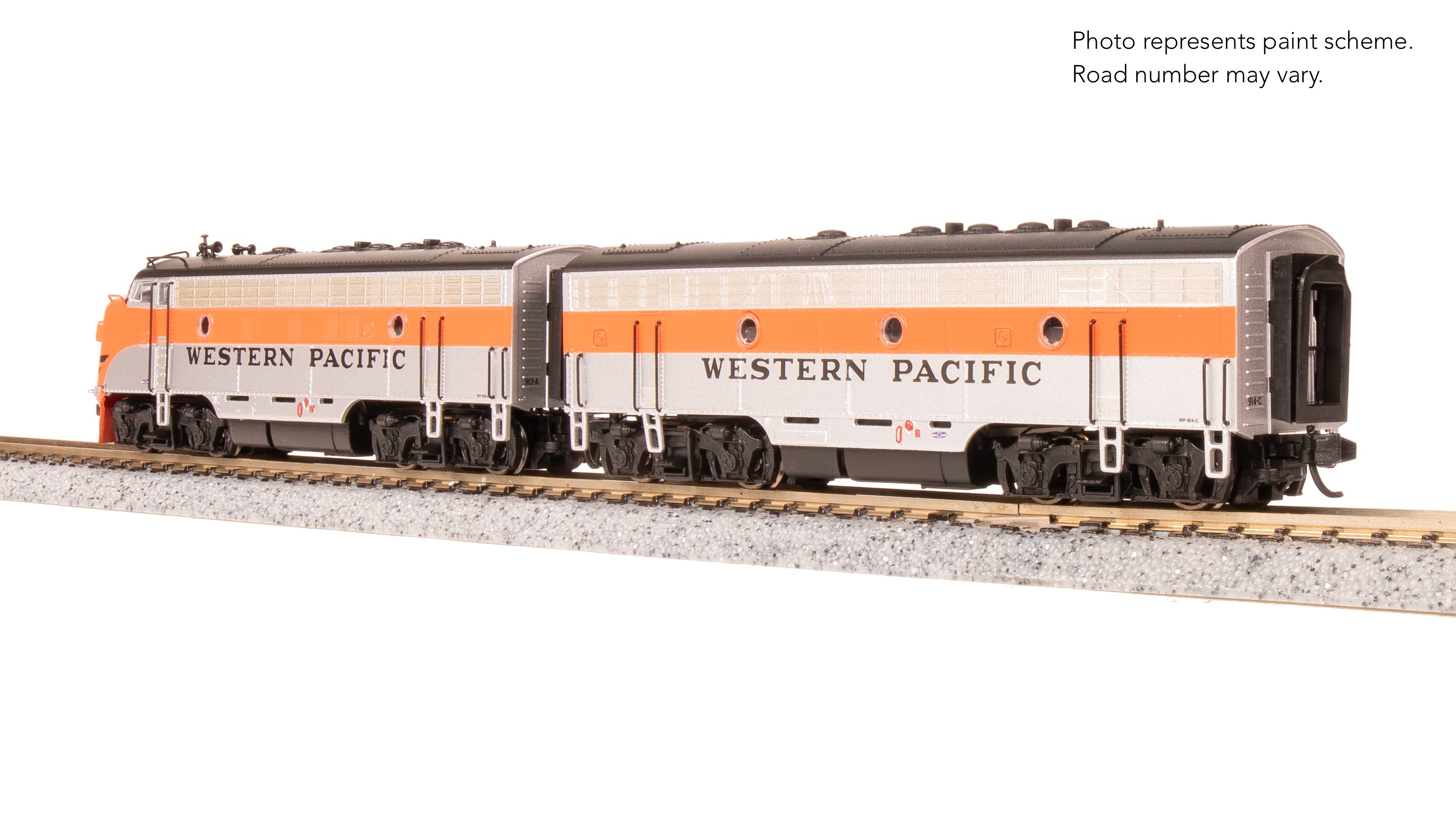 9285 EMD F7A, WP 913-A, Freight Scheme, No-Sound / DCC-Ready, N