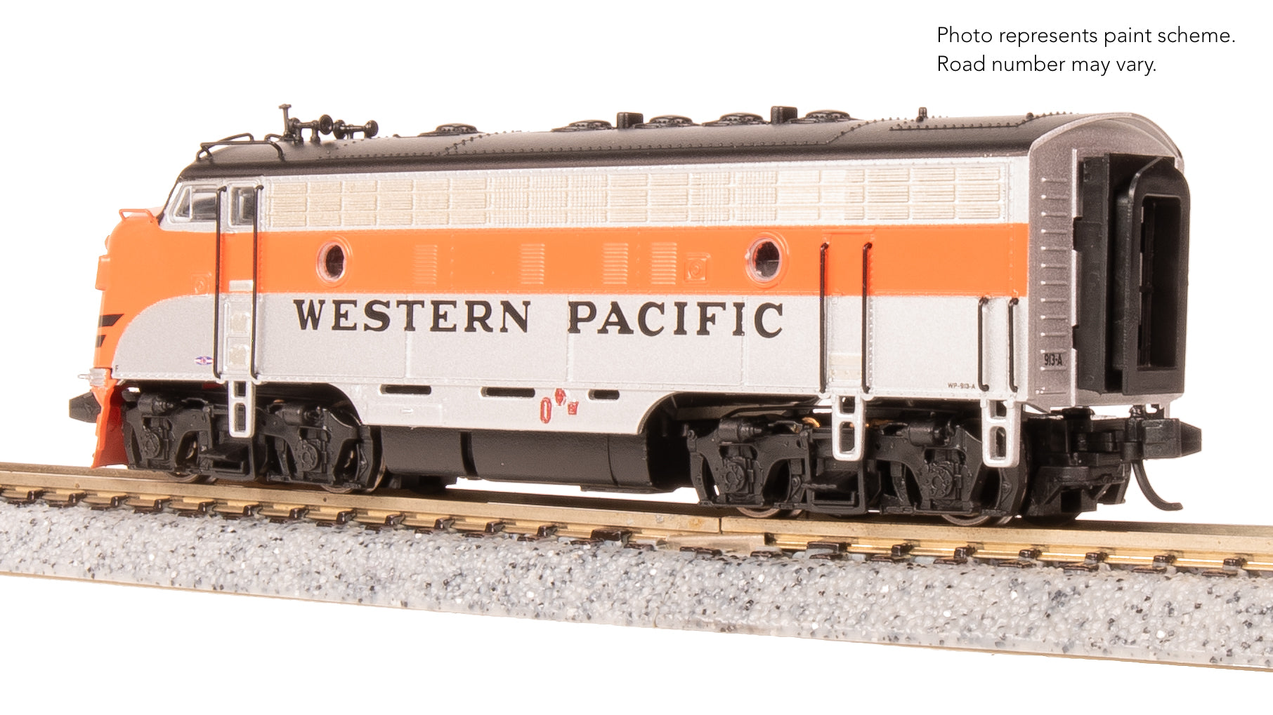 9285 EMD F7A, WP 913-A, Freight Scheme, No-Sound / DCC-Ready, N