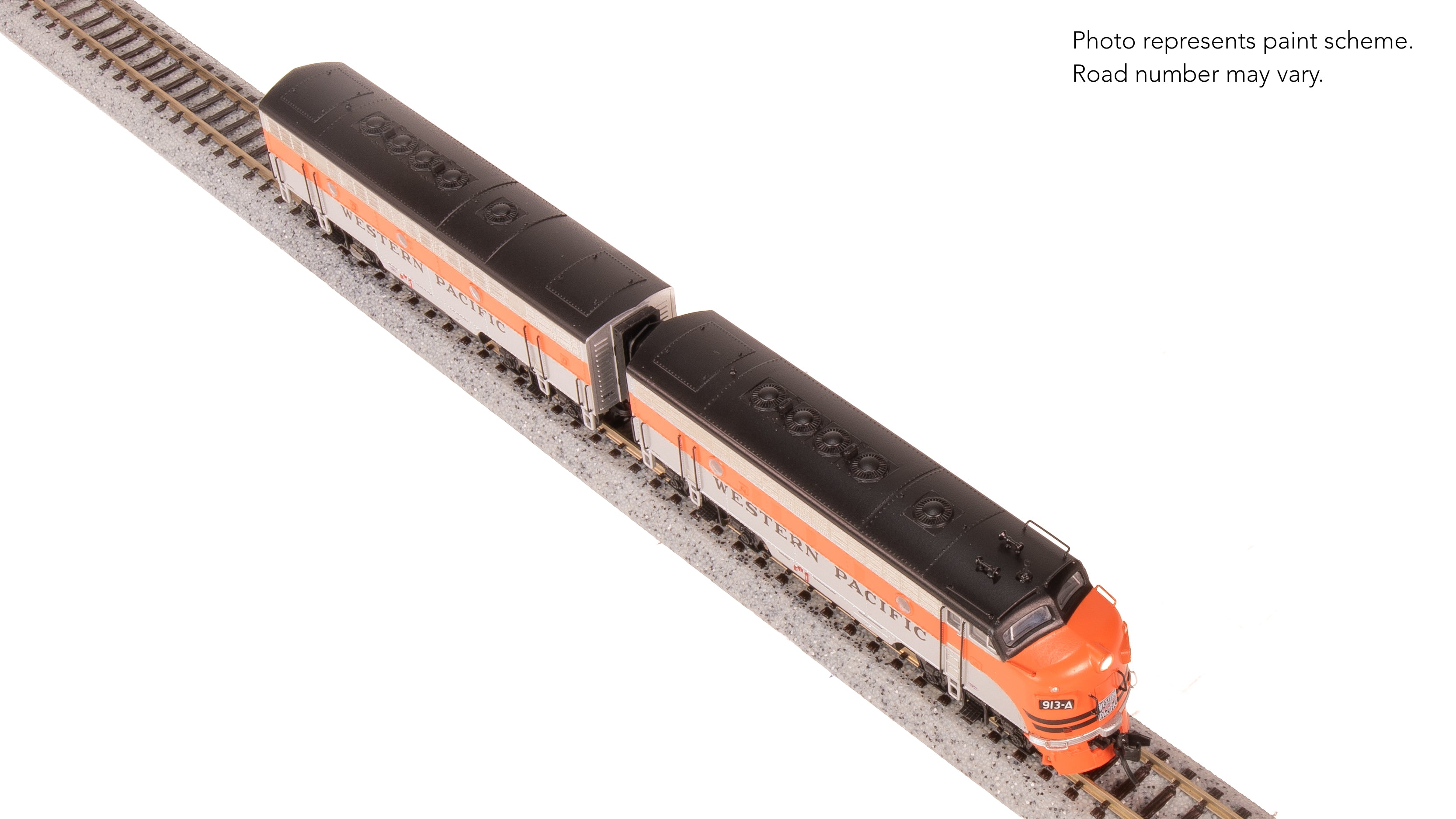 9285 EMD F7A, WP 913-A, Freight Scheme, No-Sound / DCC-Ready, N