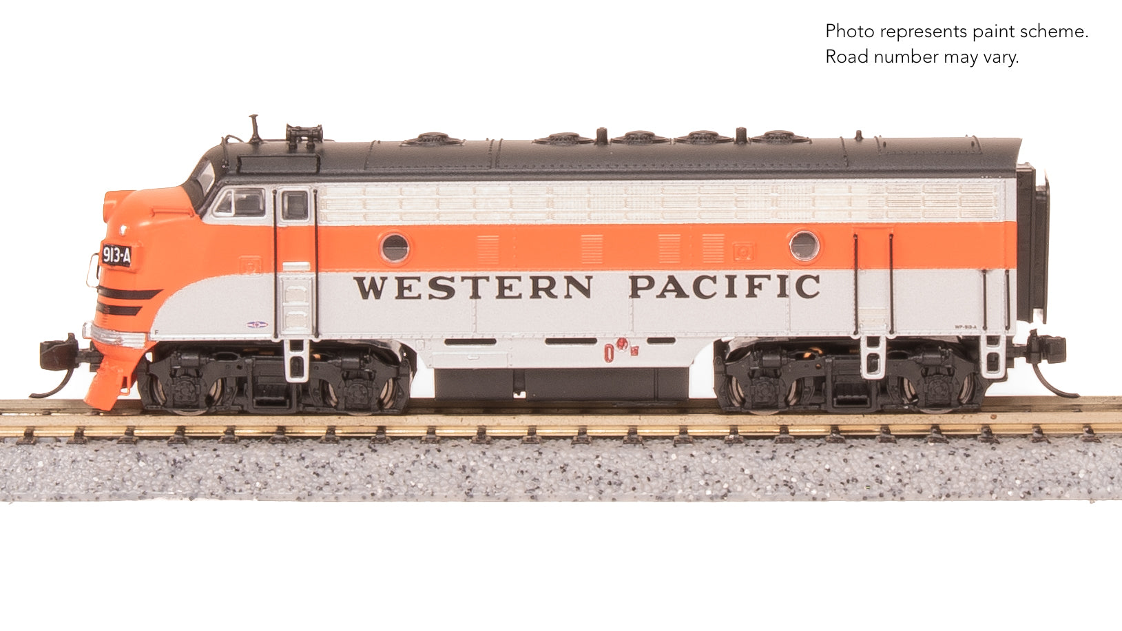 9285 EMD F7A, WP 913-A, Freight Scheme, No-Sound / DCC-Ready, N