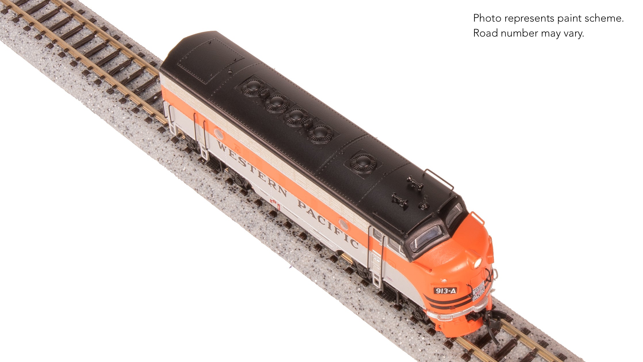 9285 EMD F7A, WP 913-A, Freight Scheme, No-Sound / DCC-Ready, N