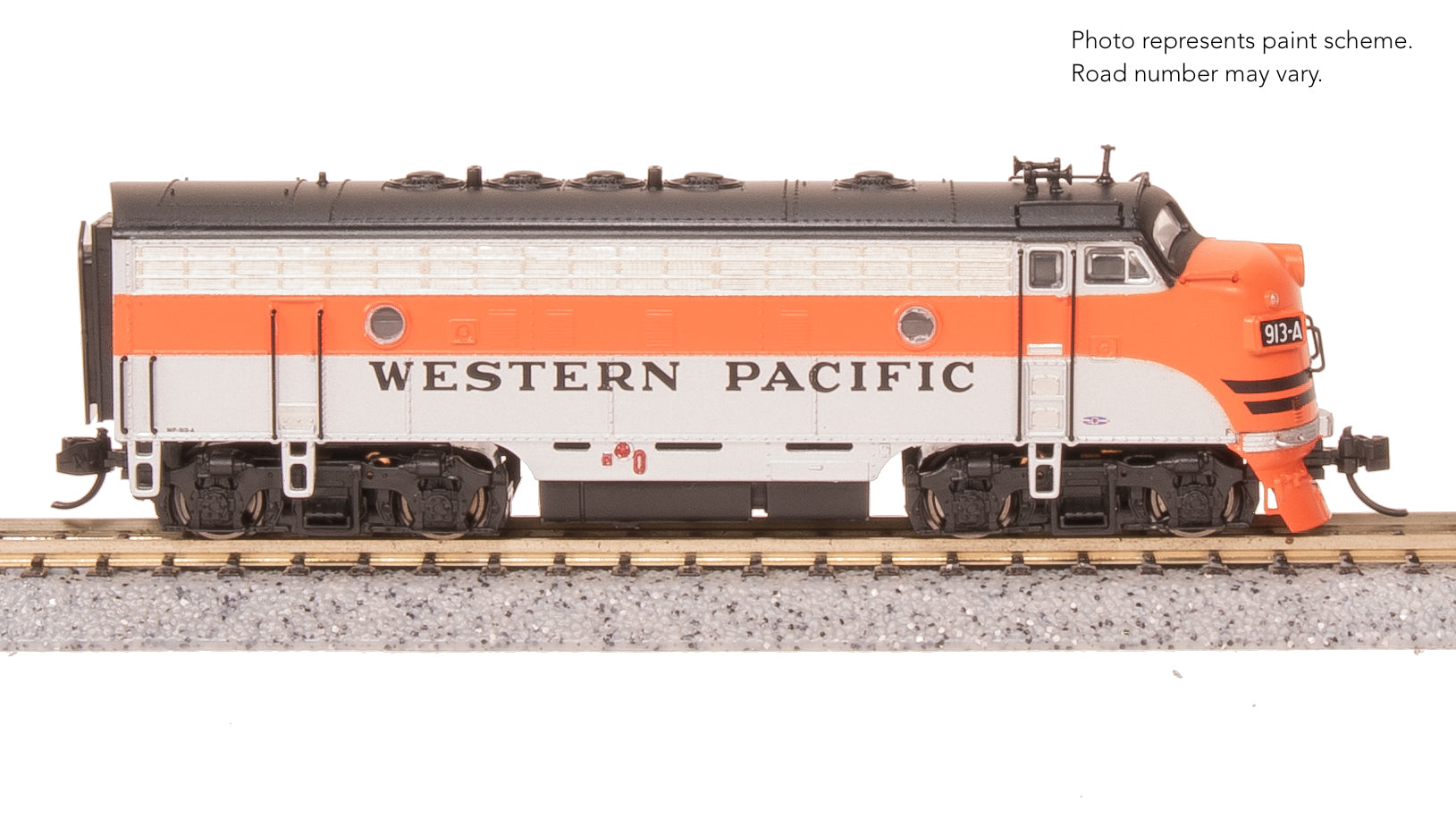 9285 EMD F7A, WP 913-A, Freight Scheme, No-Sound / DCC-Ready, N