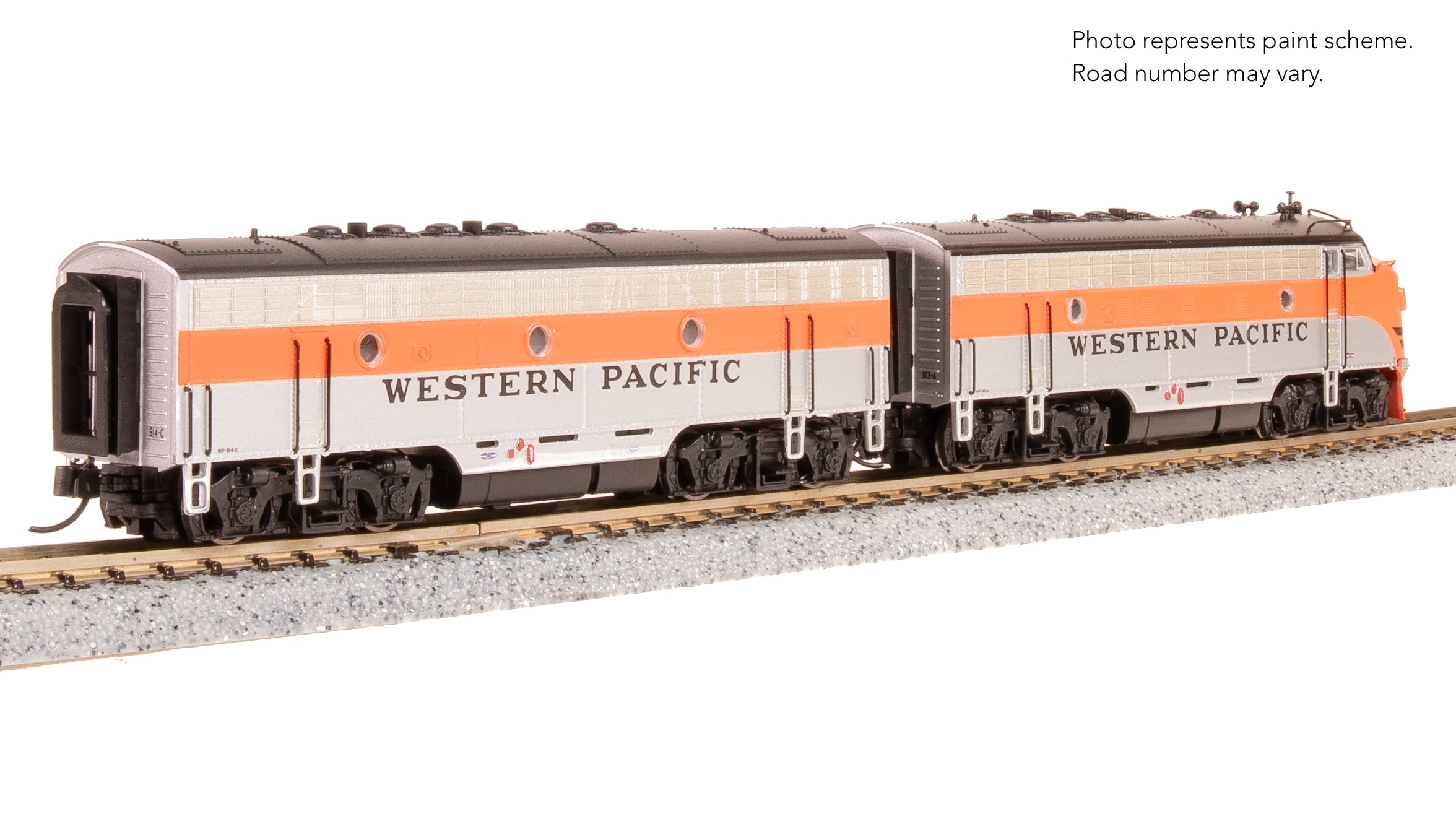 9285 EMD F7A, WP 913-A, Freight Scheme, No-Sound / DCC-Ready, N