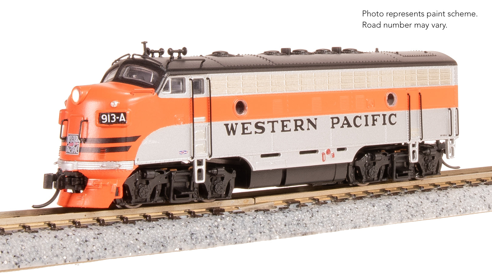 9285 EMD F7A, WP 913-A, Freight Scheme, No-Sound / DCC-Ready, N