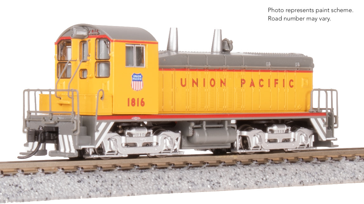 9350 EMD SW7 Switcher, UP 1816, Yellow & Gray, Paragon4 Sound/DC/DCC, N