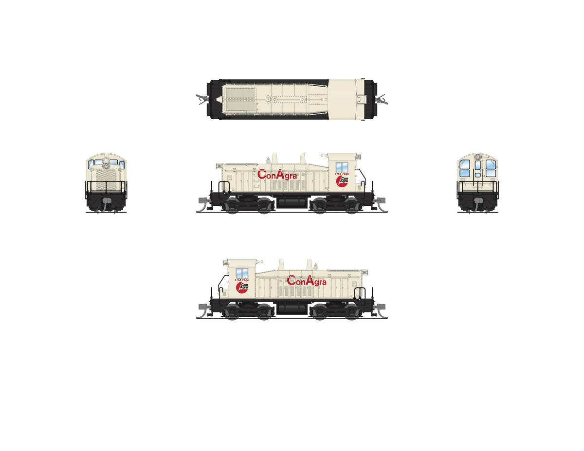 9360 EMD SW8 Switcher, Conagra 001, 