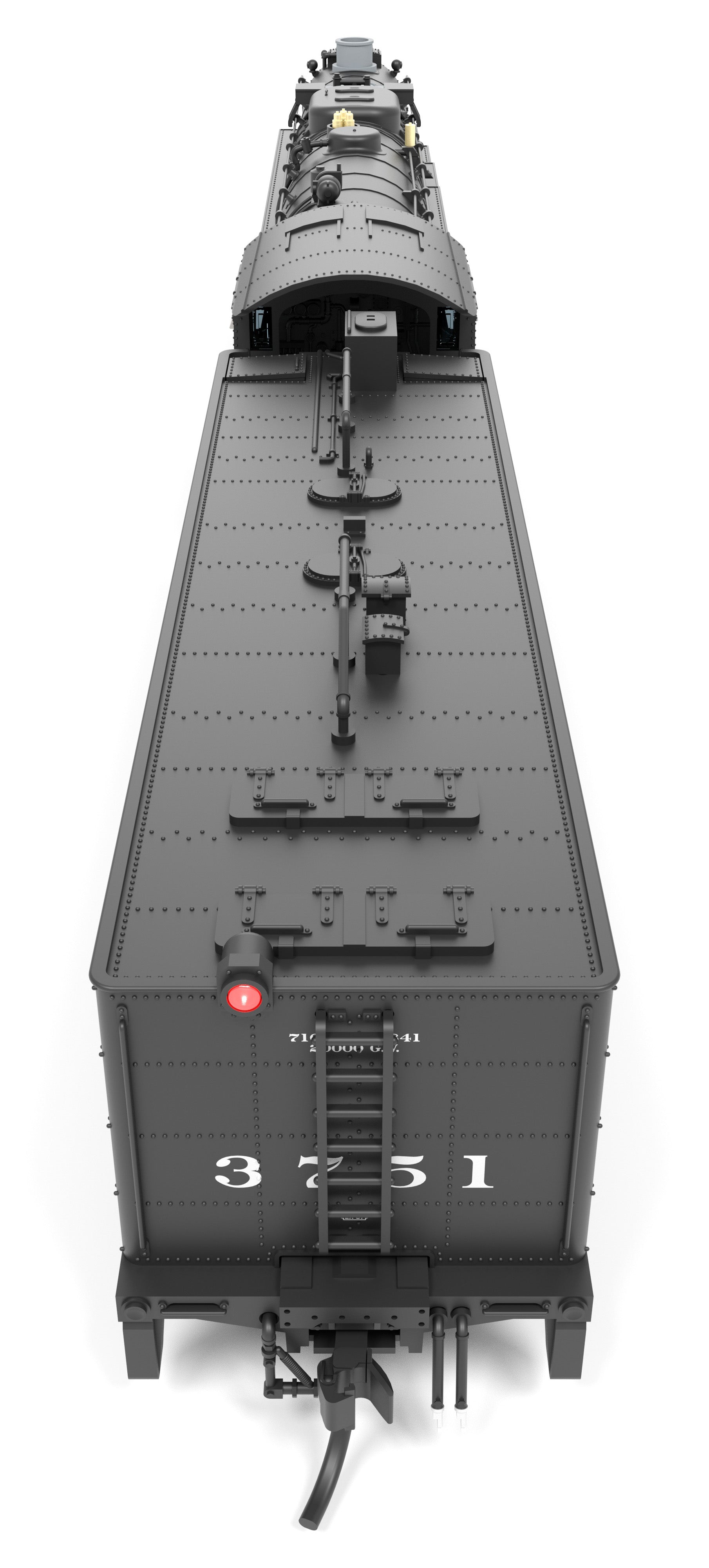 9400 ATSF 4-8-4, #3751, As Appears Today, Paragon4 Sound/DC/DCC, N, w/ Smoke