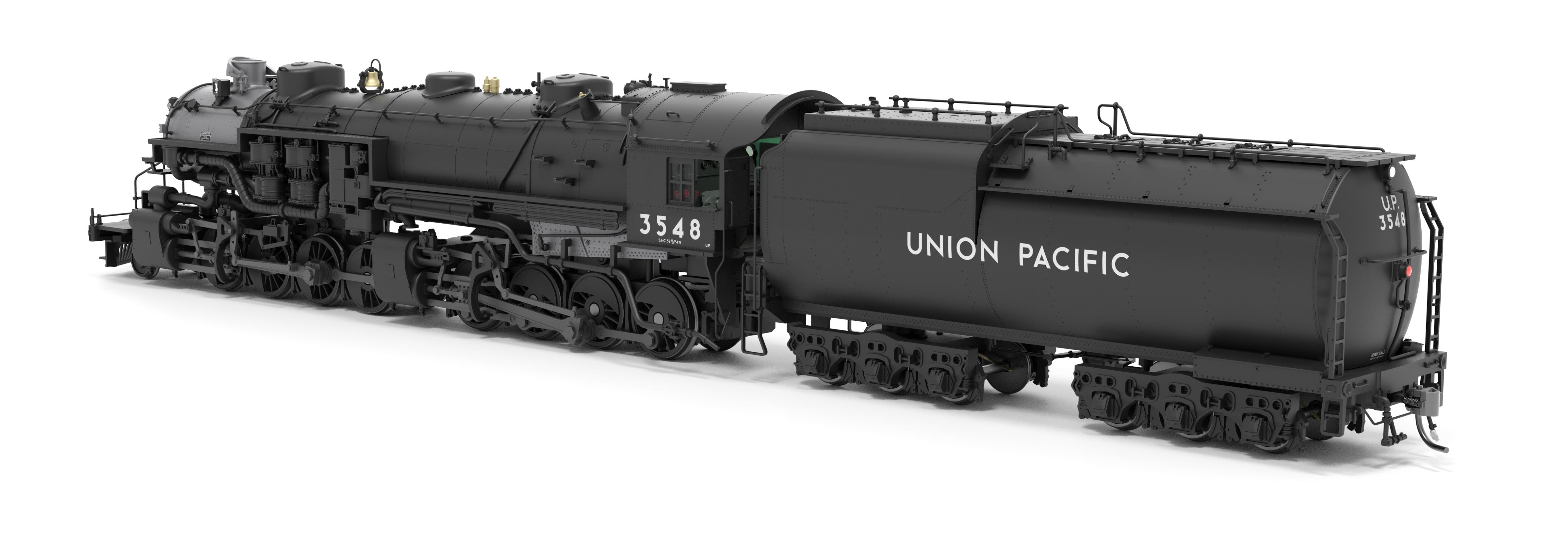 9421 Union Pacific 2-8-8-0 "Bullmoose", SA-C-6, #3551, Pre-1944 Appearance w/ 4-BL FWH, Paragon4 Sound/DC/DCC, Smoke, HO