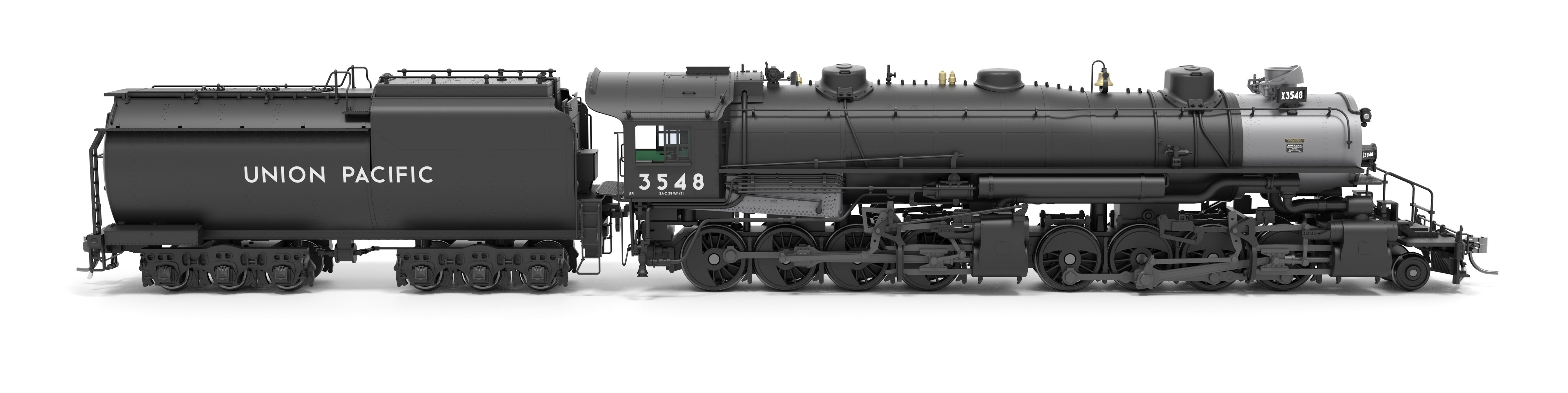 9421 Union Pacific 2-8-8-0 "Bullmoose", SA-C-6, #3551, Pre-1944 Appearance w/ 4-BL FWH, Paragon4 Sound/DC/DCC, Smoke, HO