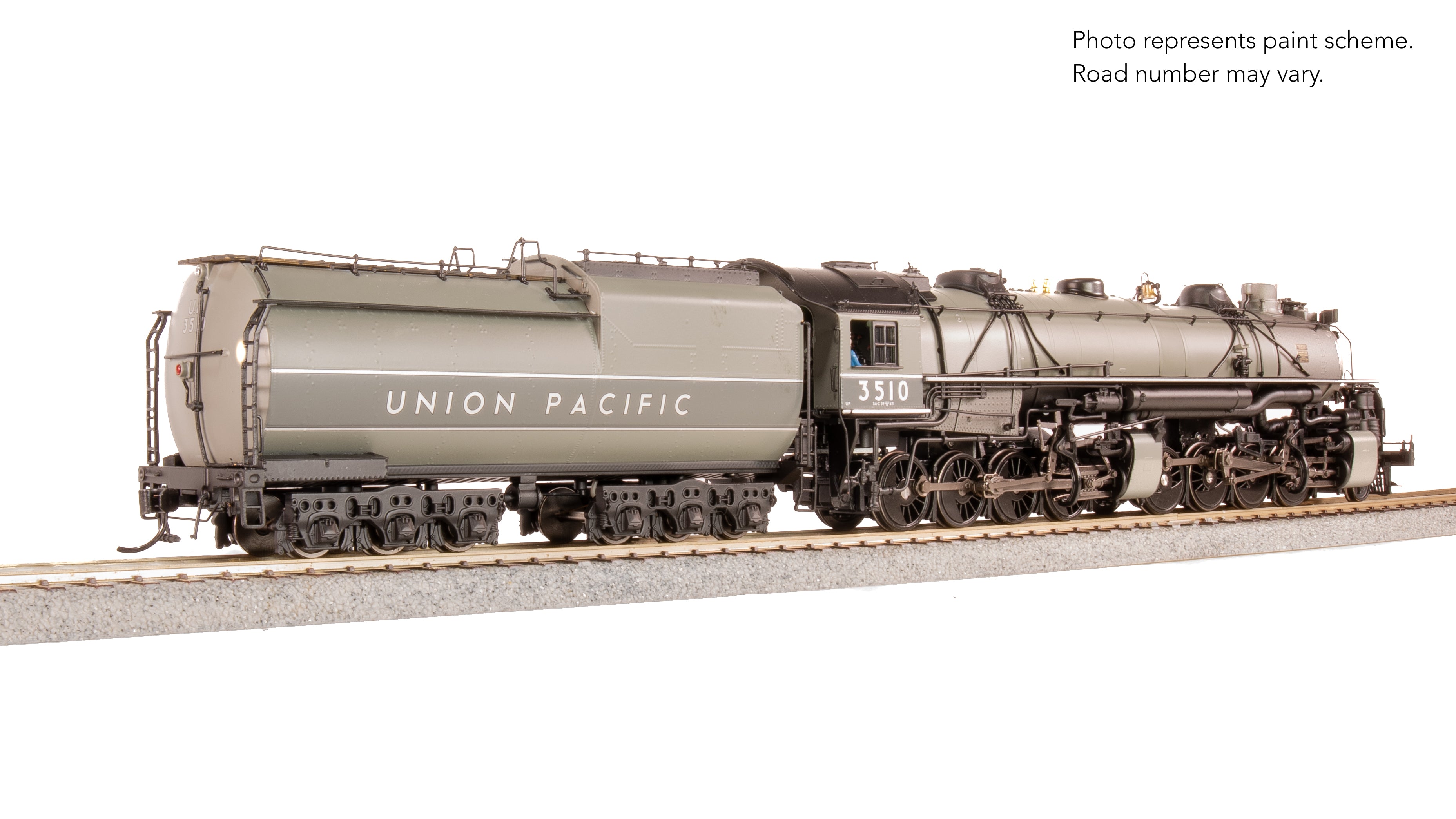 9426 Union Pacific 2-8-8-0 "Bullmoose", SA-C-2, #3510, Post-1944 Appearance w/ 5SA FWH, TTG Fantasy Paint, Paragon4 Sound/DC/DCC, Smoke, HO