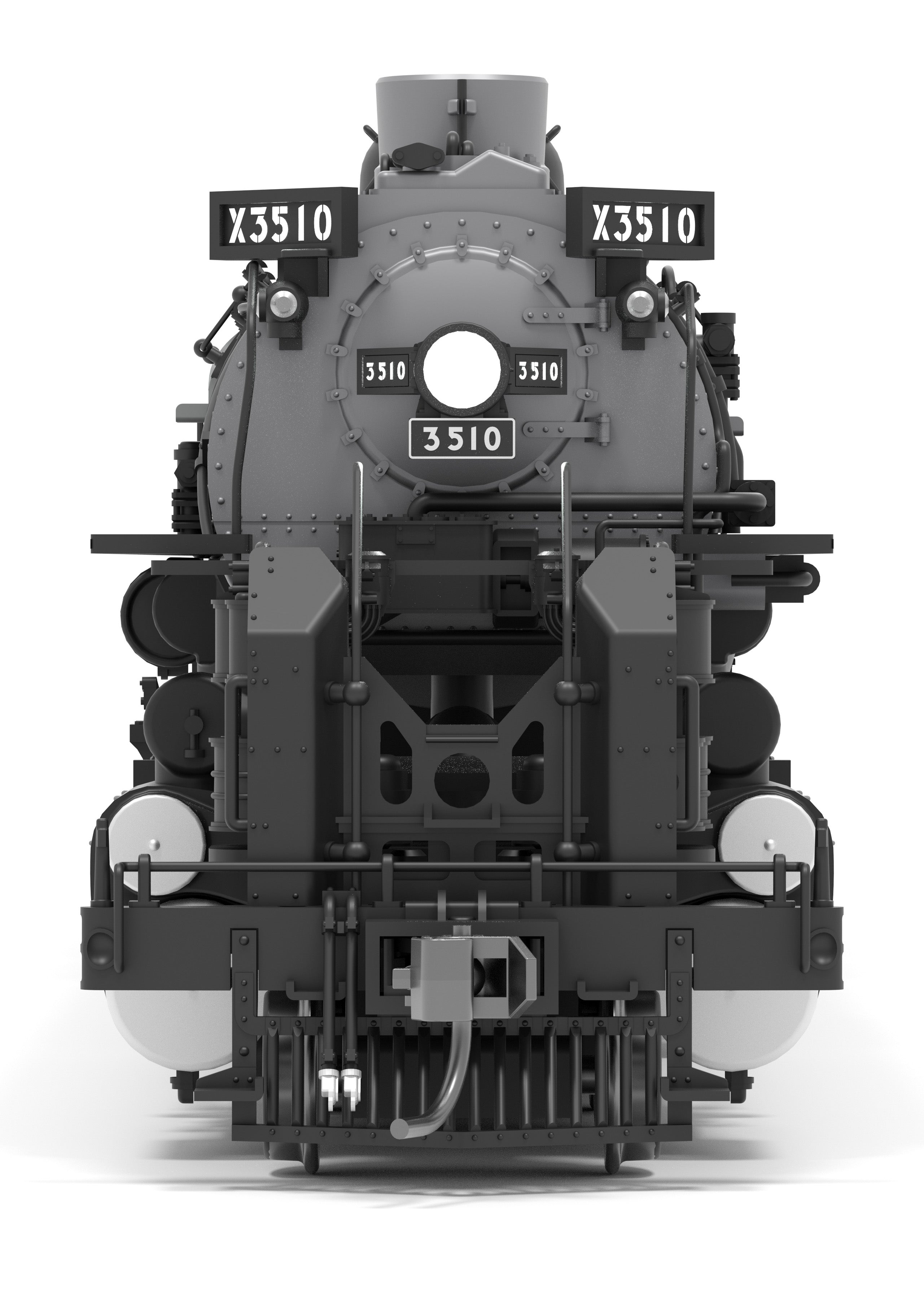 9426 Union Pacific 2-8-8-0 "Bullmoose", SA-C-2, #3510, Post-1944 Appearance w/ 5SA FWH, TTG Fantasy Paint, Paragon4 Sound/DC/DCC, Smoke, HO