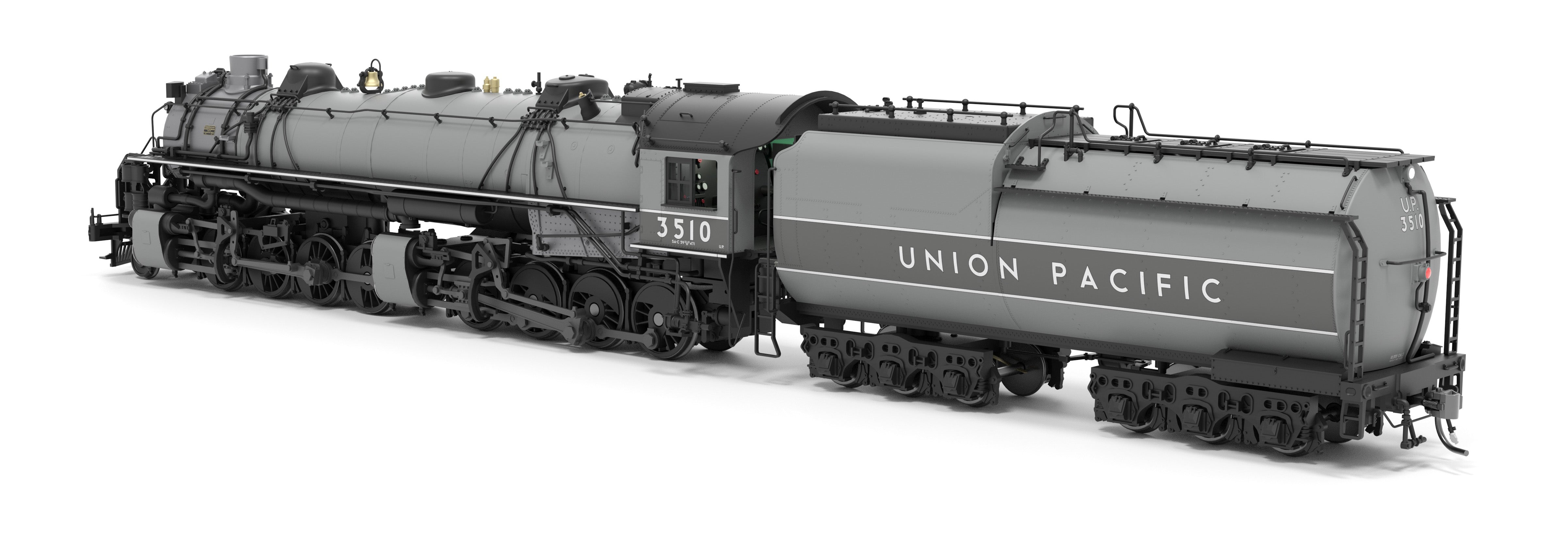 9426 Union Pacific 2-8-8-0 "Bullmoose", SA-C-2, #3510, Post-1944 Appearance w/ 5SA FWH, TTG Fantasy Paint, Paragon4 Sound/DC/DCC, Smoke, HO