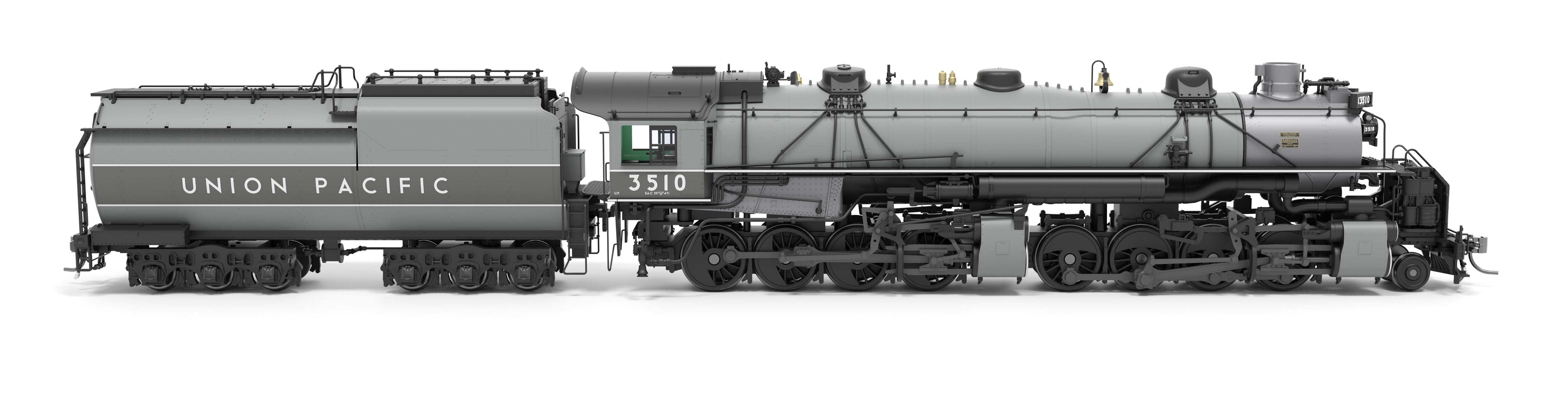 9426 Union Pacific 2-8-8-0 "Bullmoose", SA-C-2, #3510, Post-1944 Appearance w/ 5SA FWH, TTG Fantasy Paint, Paragon4 Sound/DC/DCC, Smoke, HO