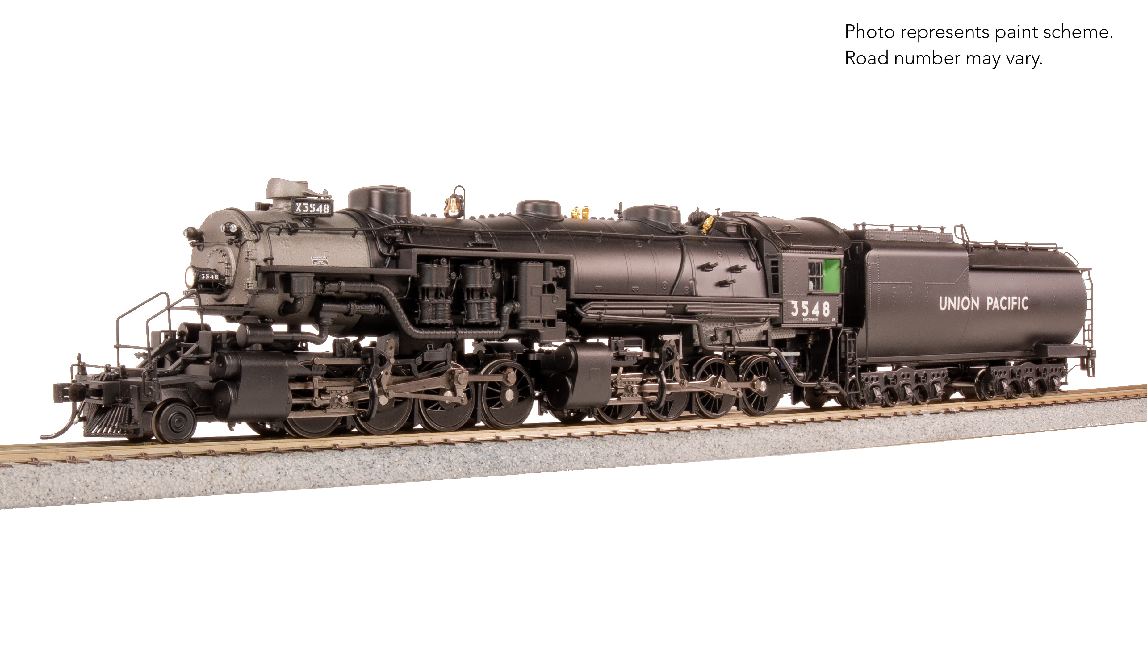 9430 Union Pacific 2-8-8-0 "Bullmoose", SA-C-6, #3548, Pre-1944 Appearance w/ 4-BL FWH, No-Sound / DCC-Ready, HO