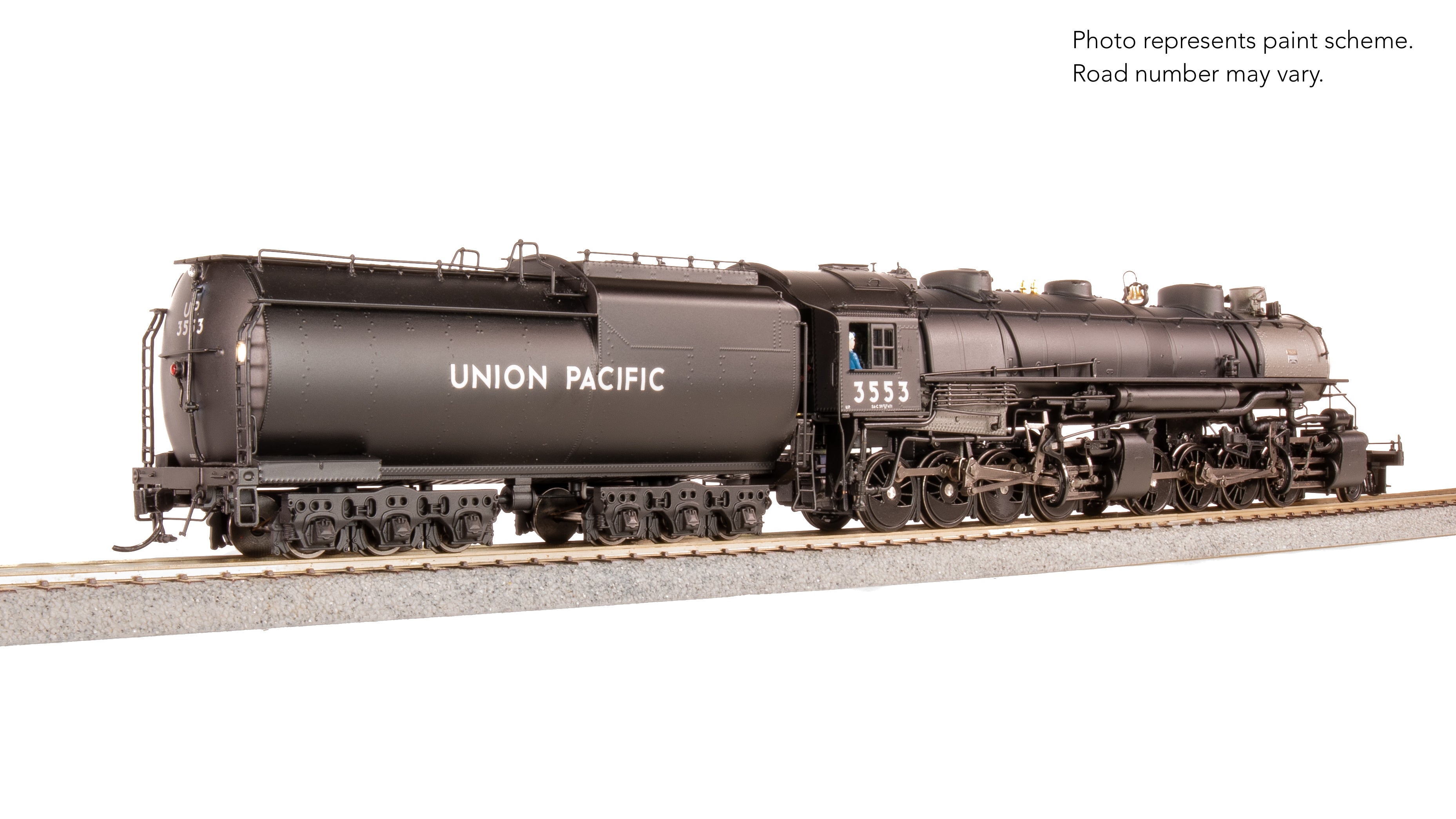 9432 Union Pacific 2-8-8-0 "Bullmoose", SA-C-6, #3553, Pre-1944 Appearance w/ 4-BL FWH, No-Sound / DCC-Ready, HO