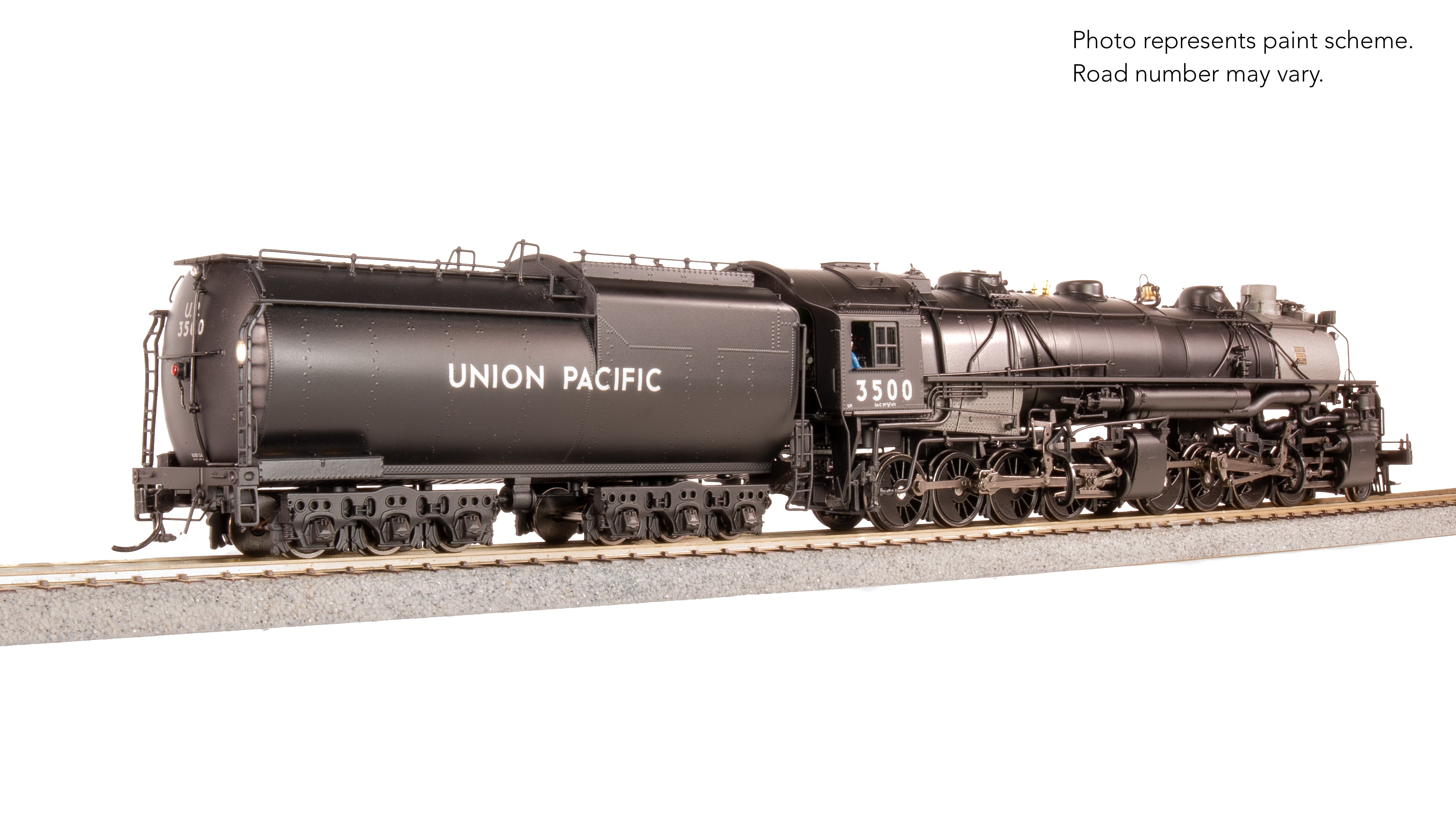 9433 Union Pacific 2-8-8-0 "Bullmoose", SA-C-2, #3500, Post-1944 Appearance w/ 5SA FWH, No-Sound / DCC-Ready, HO