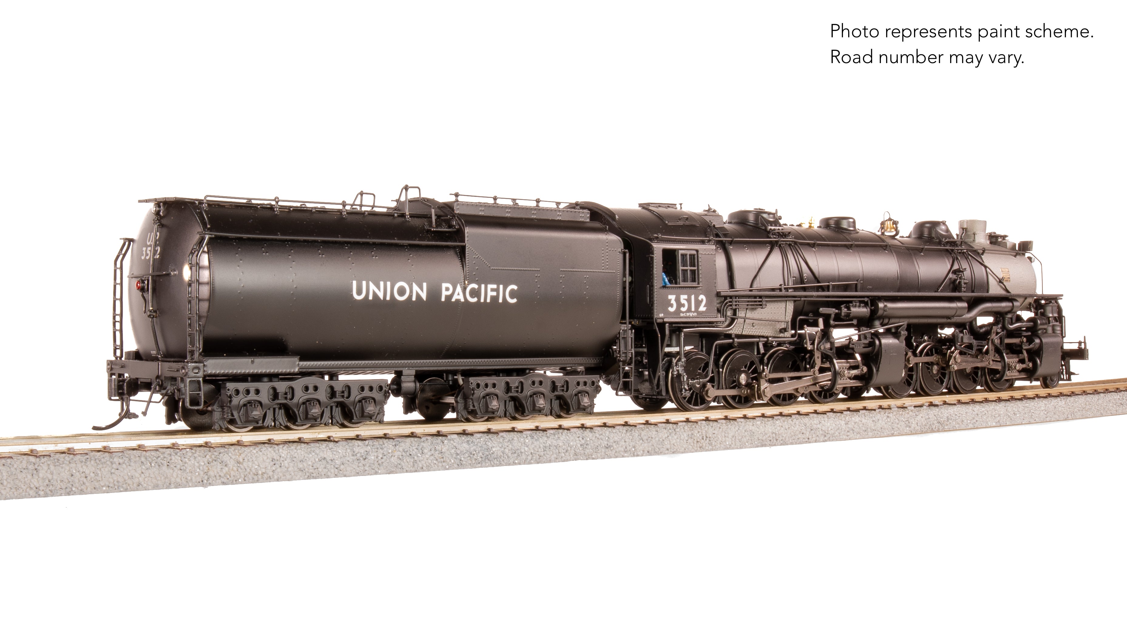 9434 Union Pacific 2-8-8-0 "Bullmoose", SA-C-2, #3512, Post-1944 Appearance w/ 5SA FWH, No-Sound / DCC-Ready, HO