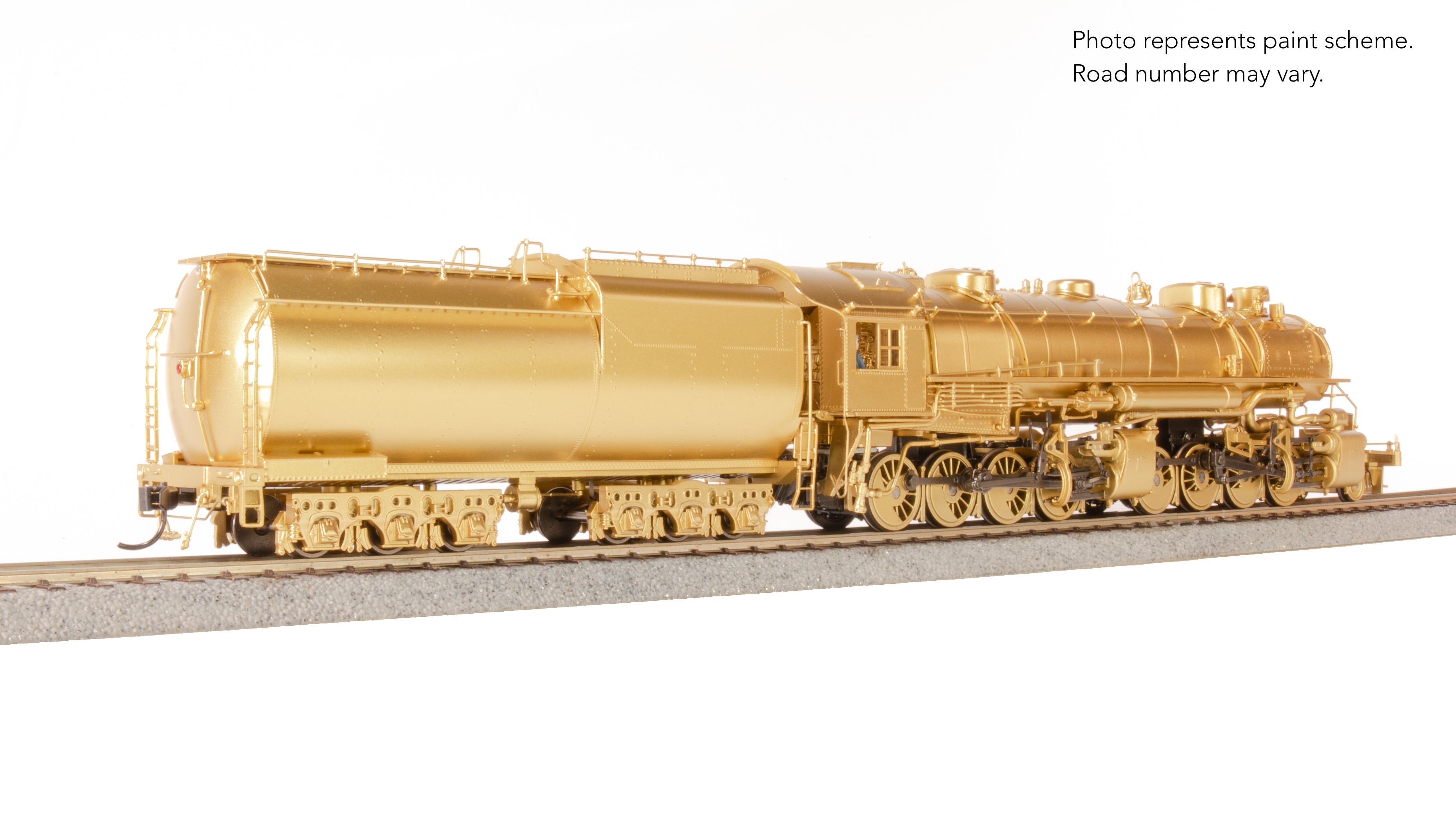 9437 Union Pacific 2-8-8-0 "Bullmoose", Painted Brass, SA-C-6, Pre-1944 Appearance w/ 4-BL FWH, No-Sound / DCC-Ready, HO
