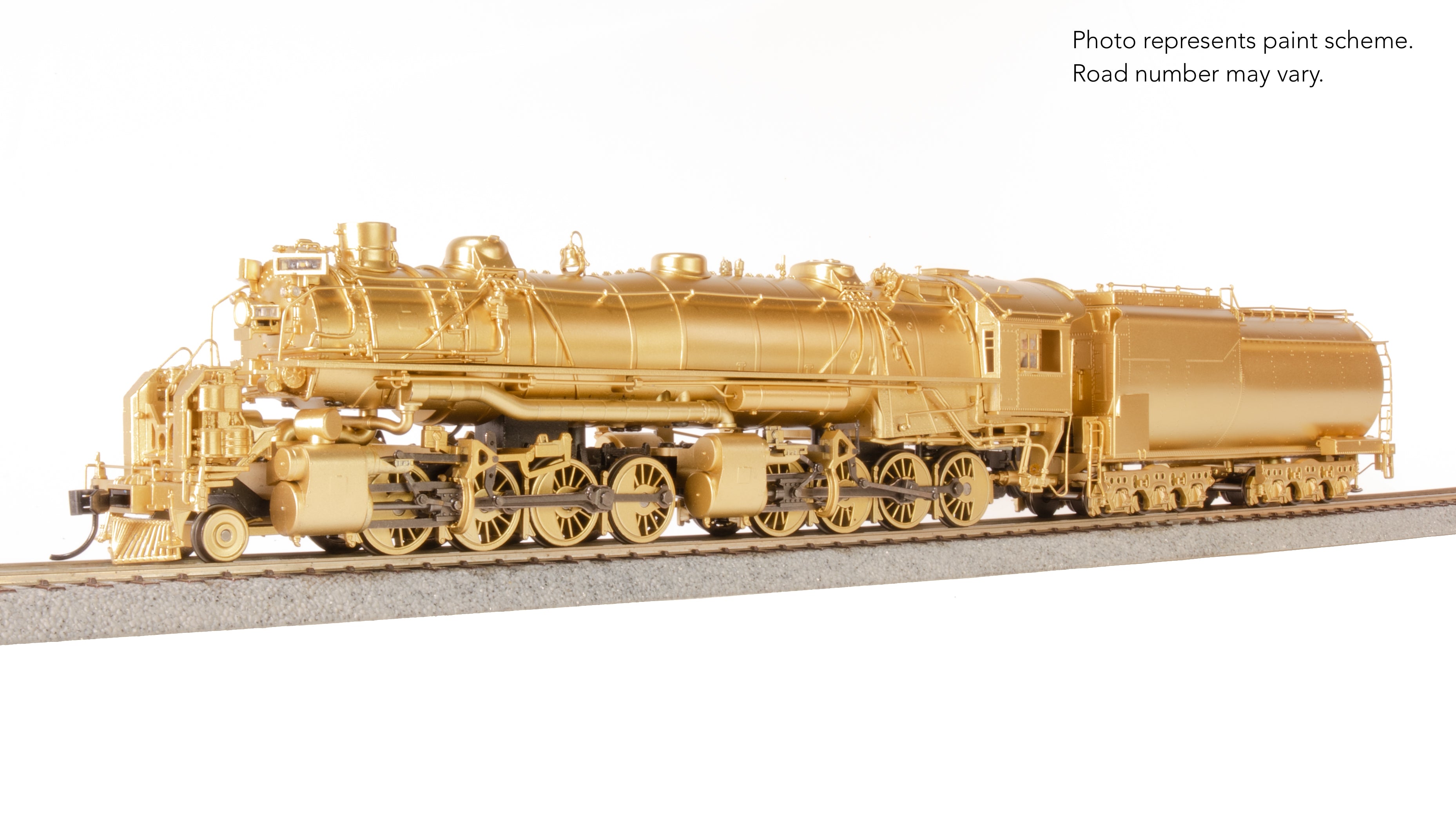 9438 Union Pacific 2-8-8-0 "Bullmoose", Painted Brass, SA-C-2, Post-1944 Appearance w/ 5SA FWH, No-Sound / DCC-Ready, HO