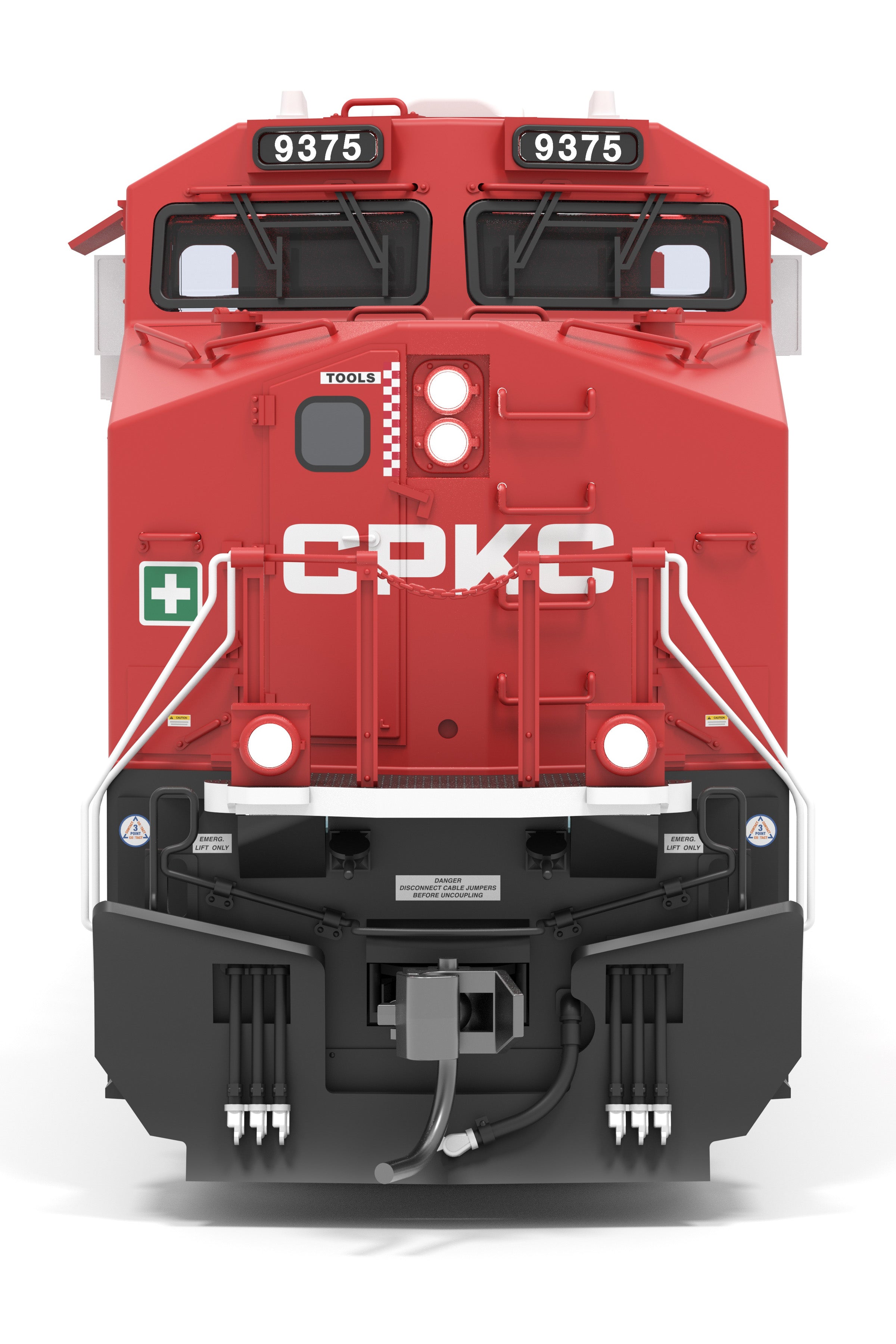 9446 GE ES44AC, CPKC 9375, Golden Beaver Scheme, No-Sound / DCC-Ready,
