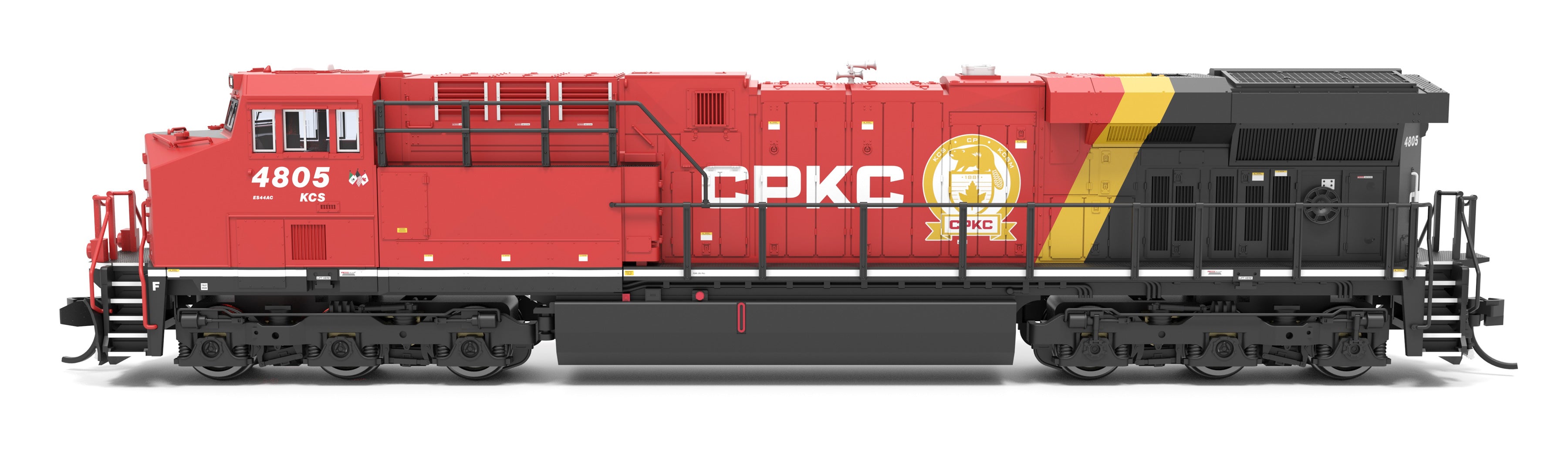 9451 GE ES44AC, CPKC 9375, Golden Beaver Scheme, Paragon4 Sound/DC/DCC, N CLUB PRICE $149.99