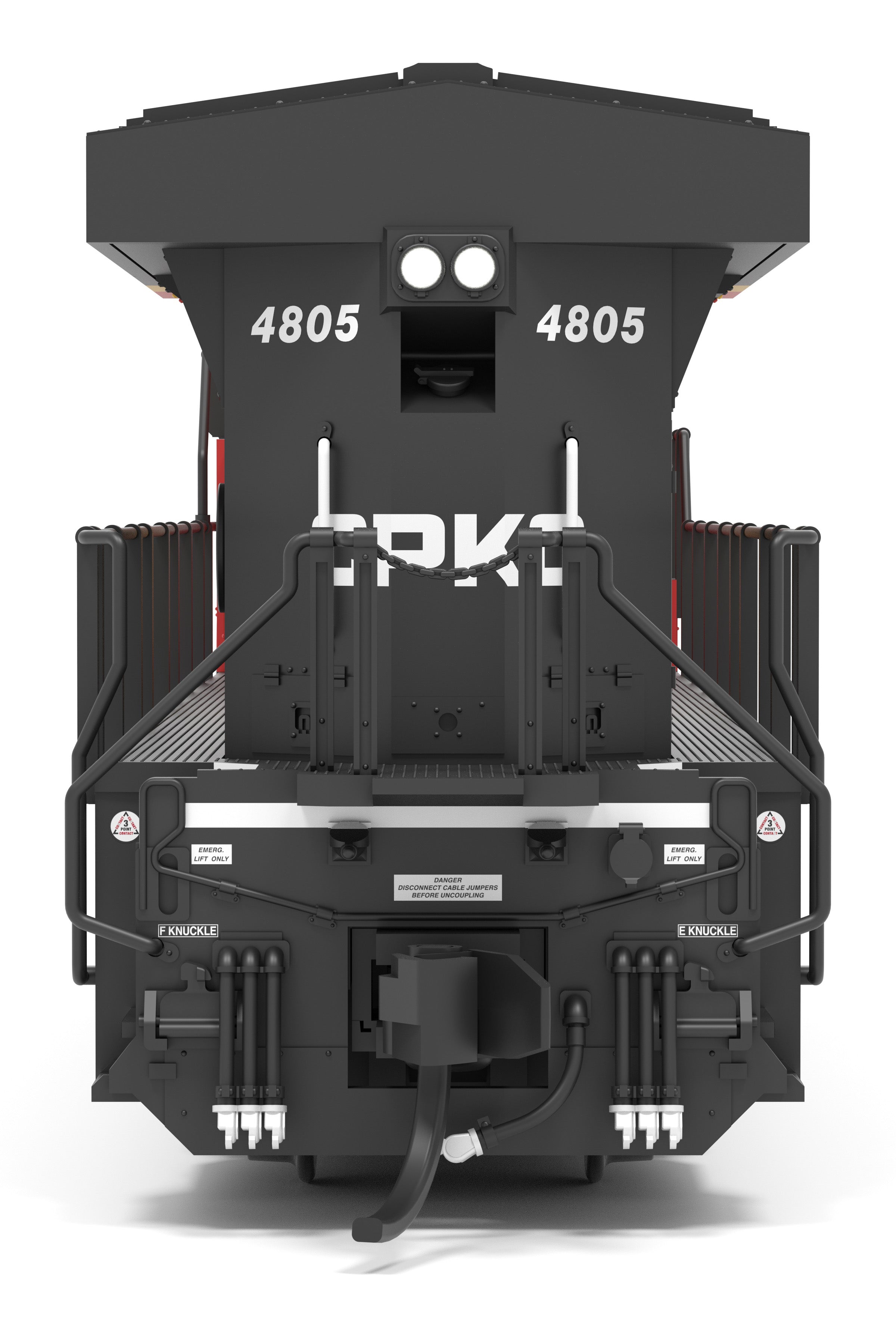 9450 GE ES44AC, CPKC 4805, Golden Beaver Scheme, Paragon4 Sound/DC/DCC, N CLUB PRICE $149.99