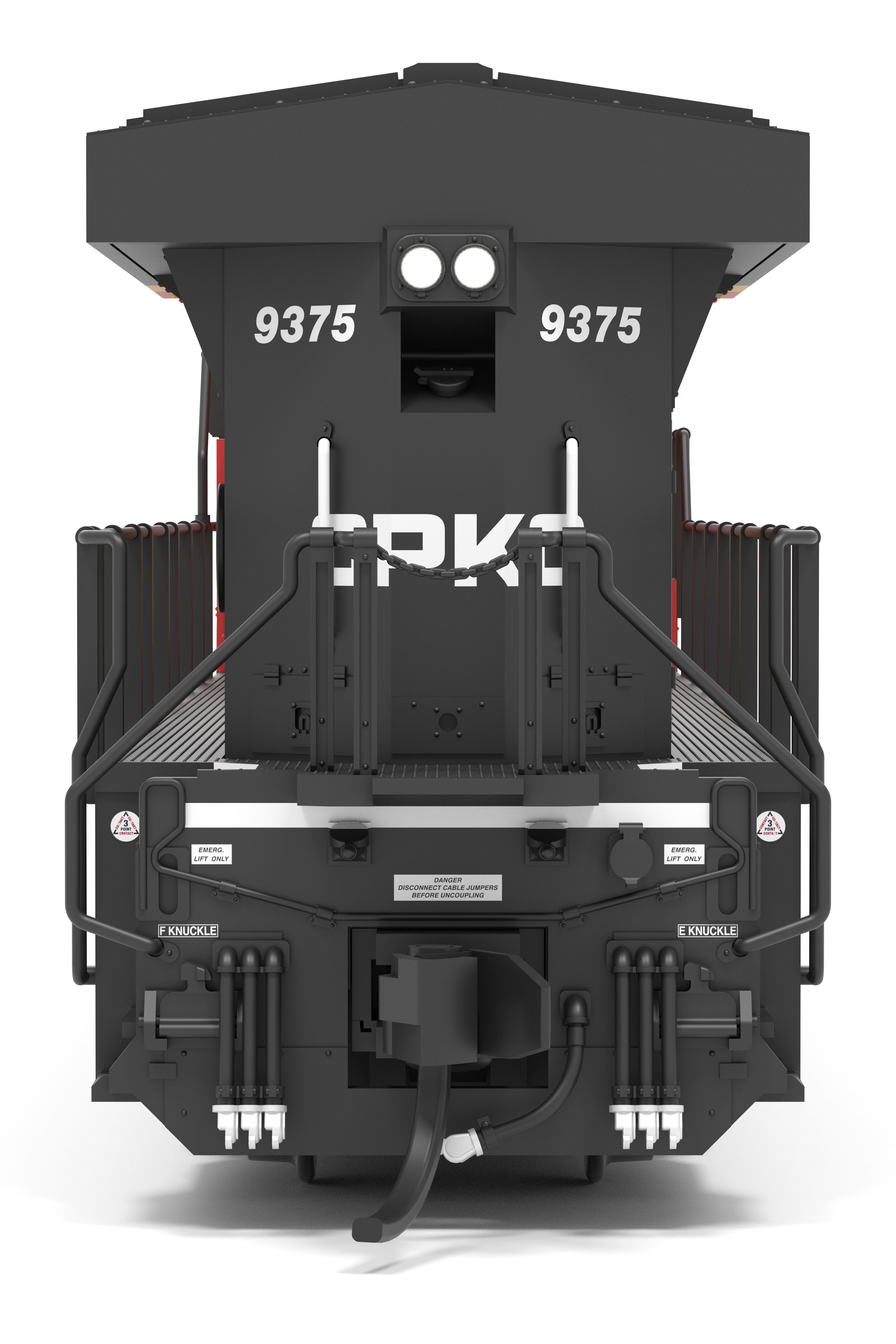 9456 GE ES44AC, CPKC 9375, Golden Beaver Scheme, No-Sound / DCC-Ready, N CLUB PRICE $99.99