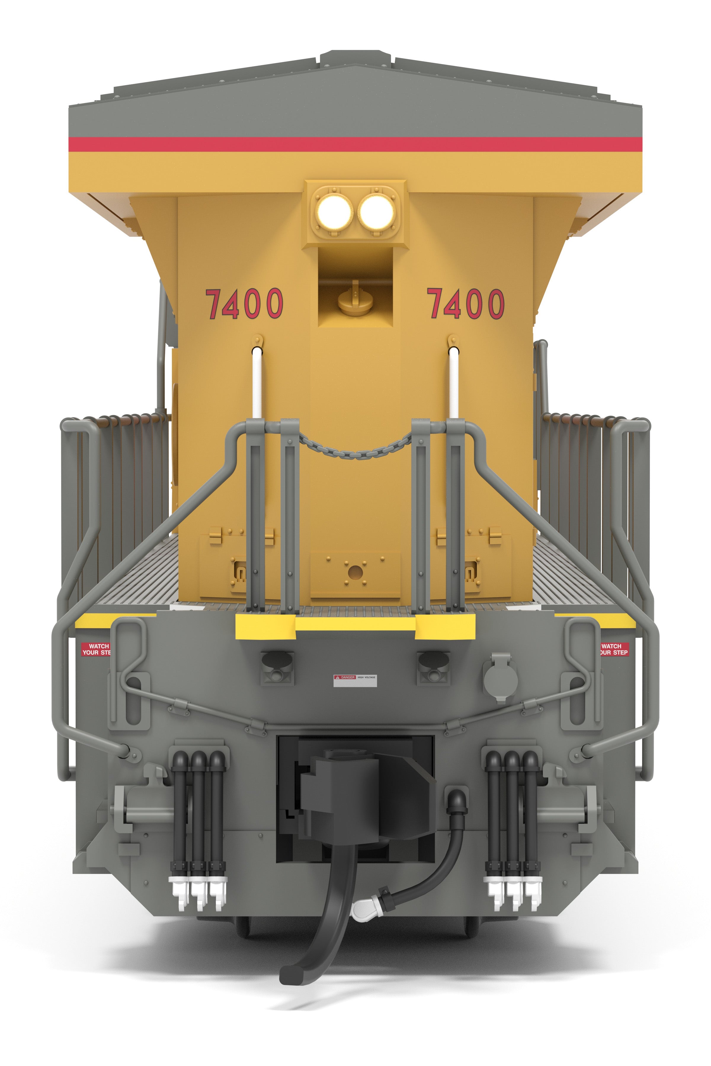 9454 GE ES44AC, UP 7400, Pink Ribbon Scheme, Paragon4 Sound/DC/DCC, N CLUB PRICE $149.99