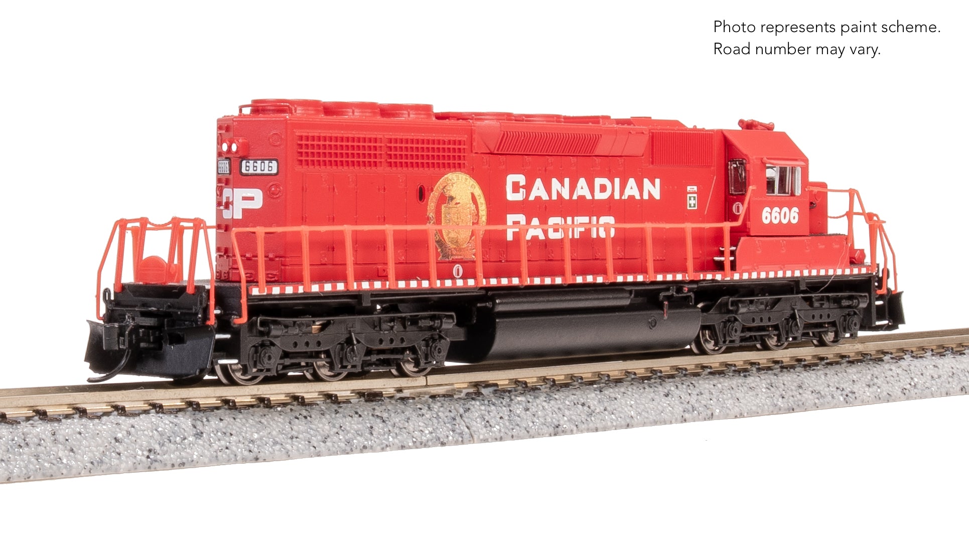 9464 EMD SD40-2, CP 6606, Golden Beaver Scheme, Paragon4 Sound/DC/DCC,
