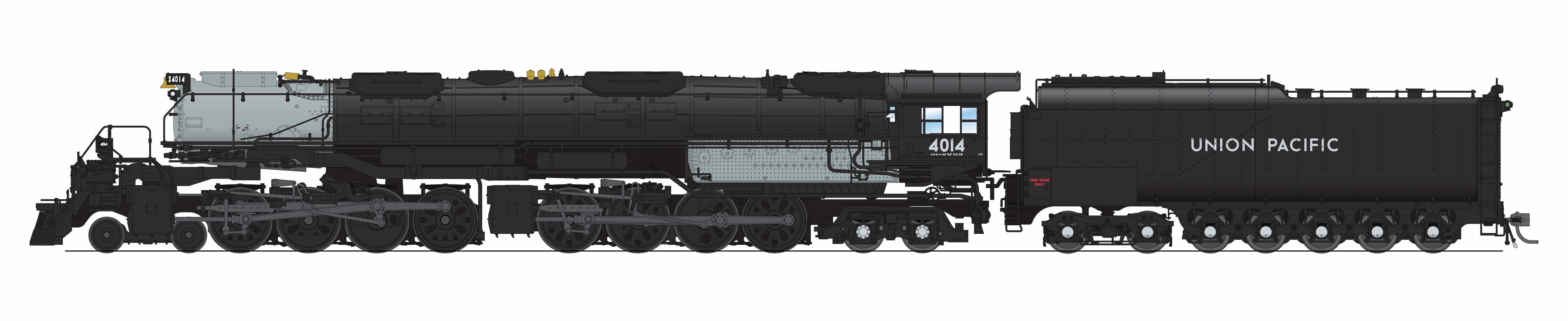 9501 UP Big Boy 4-8-8-4, #4014,