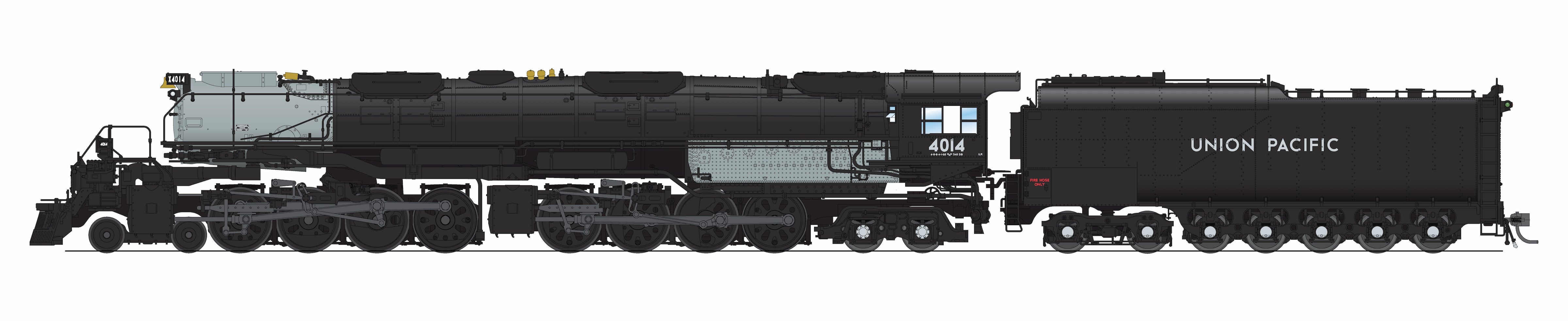 9521 UP Big Boy 4-8-8-4, #4014, "The Big Boy Tour" Excursion Appearance, No-Sound / DCC-Ready, HO